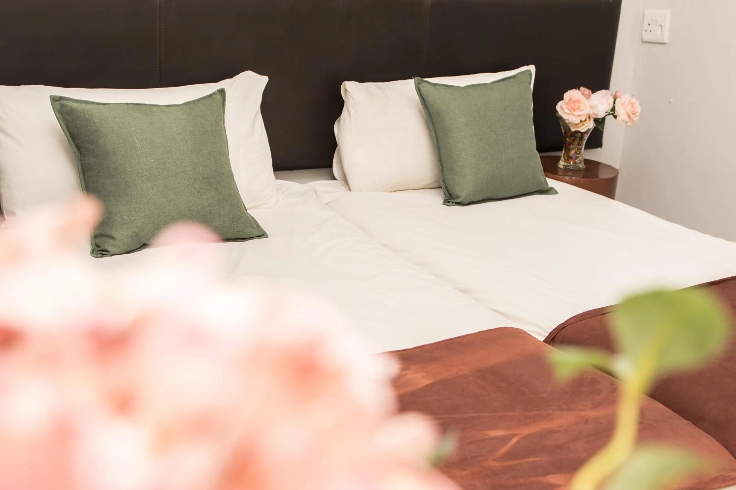 Bed in Mauya Guesthouse