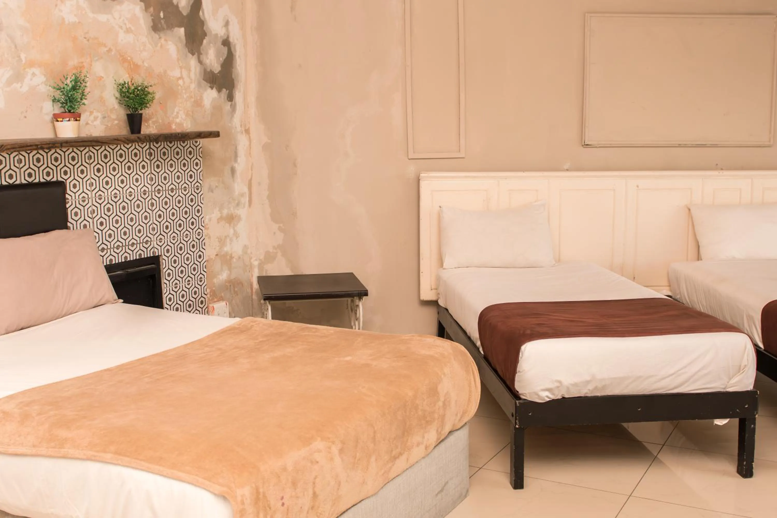 Bed in Mauya Guesthouse