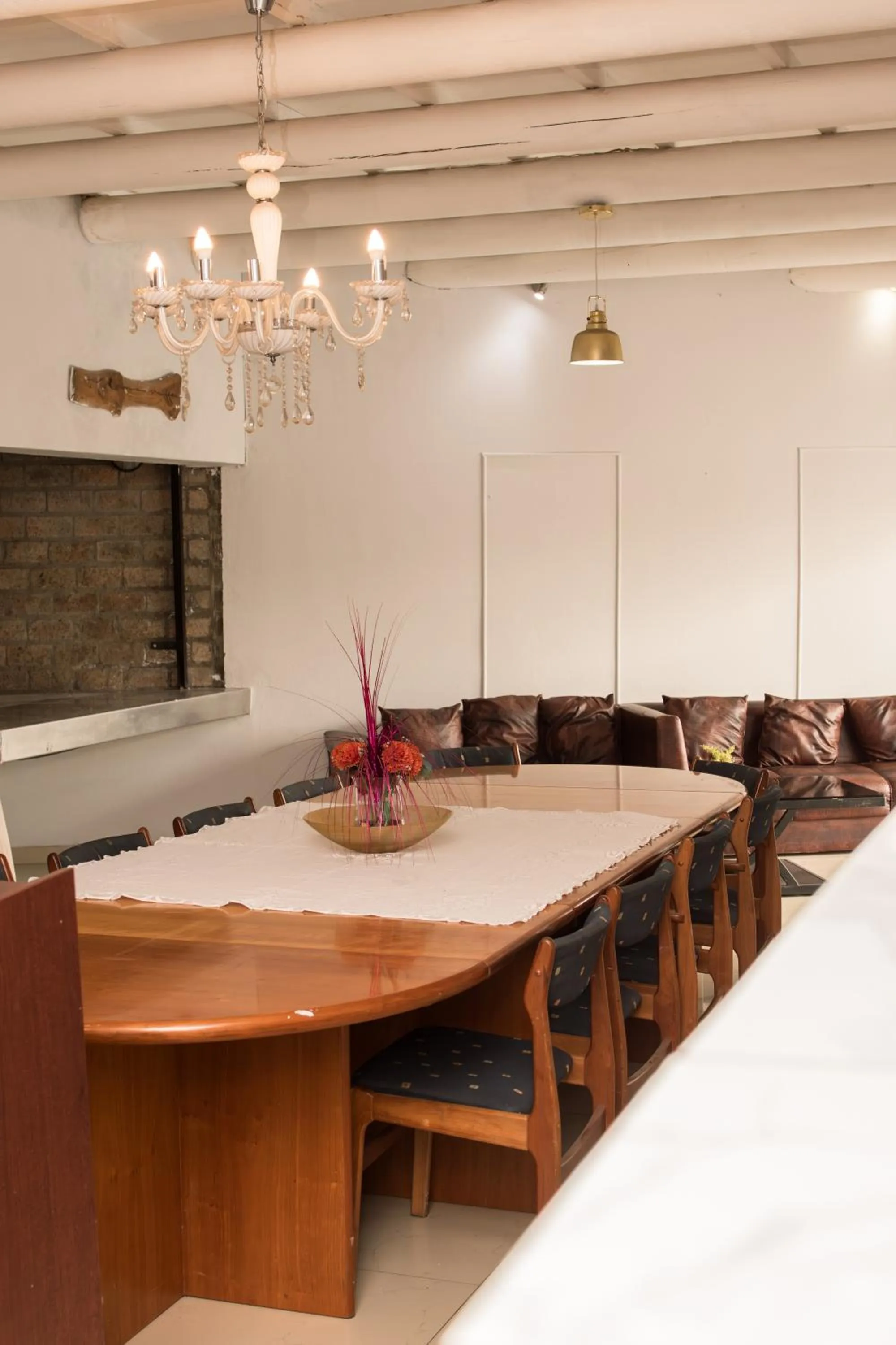 Seating area in Mauya Guesthouse