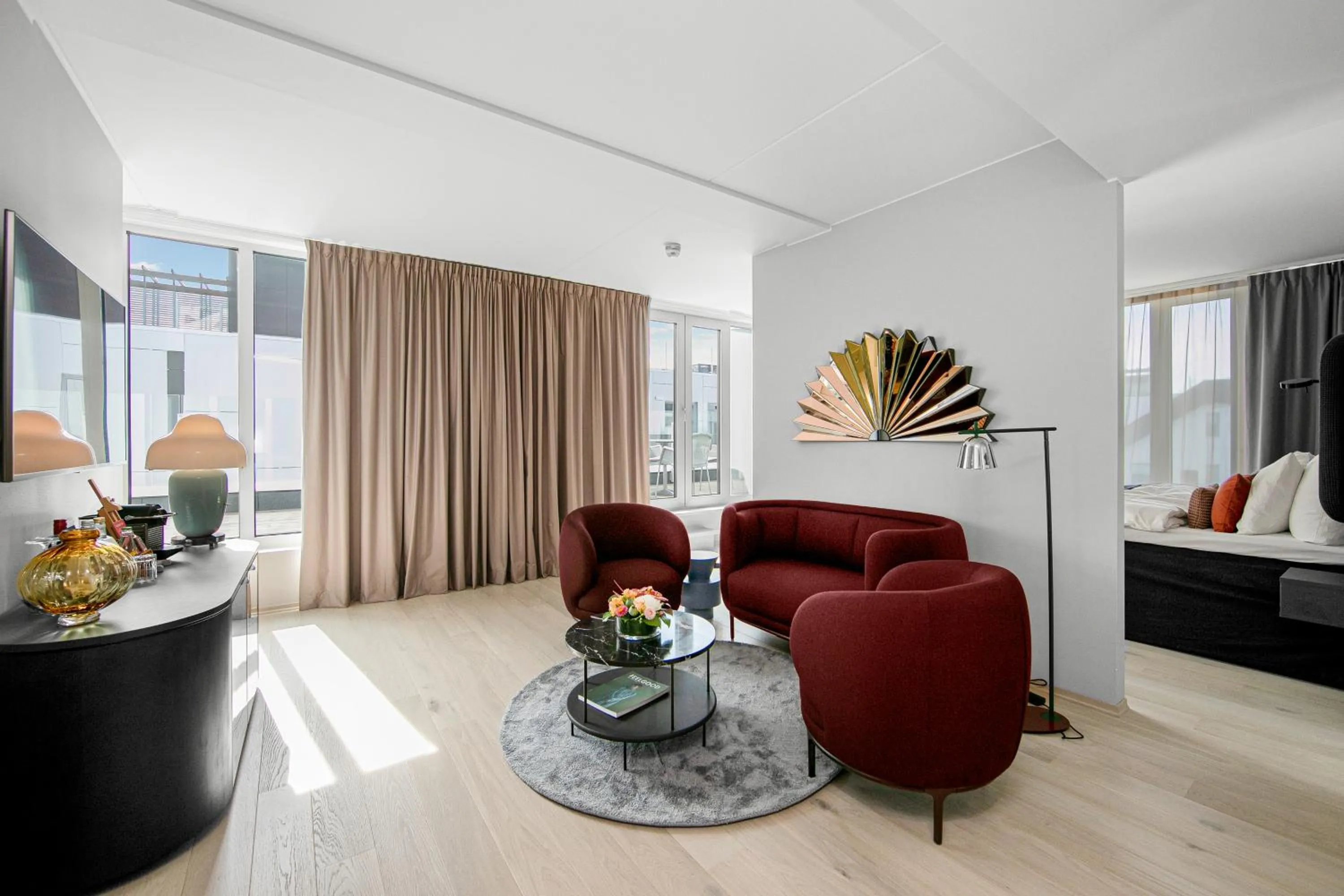 Living room in Clarion Hotel Oslo