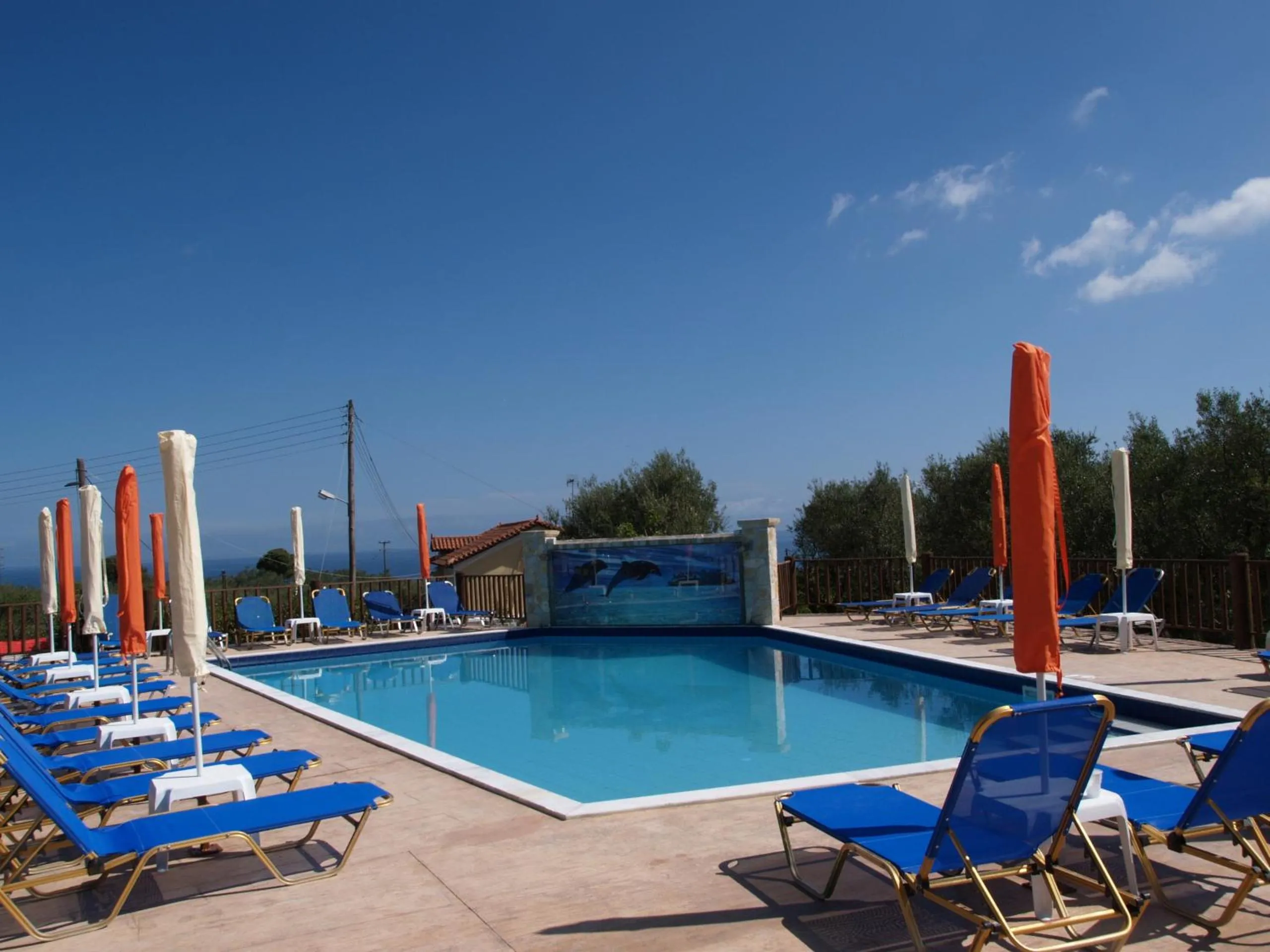 Swimming pool in Zante View Studios & Villas