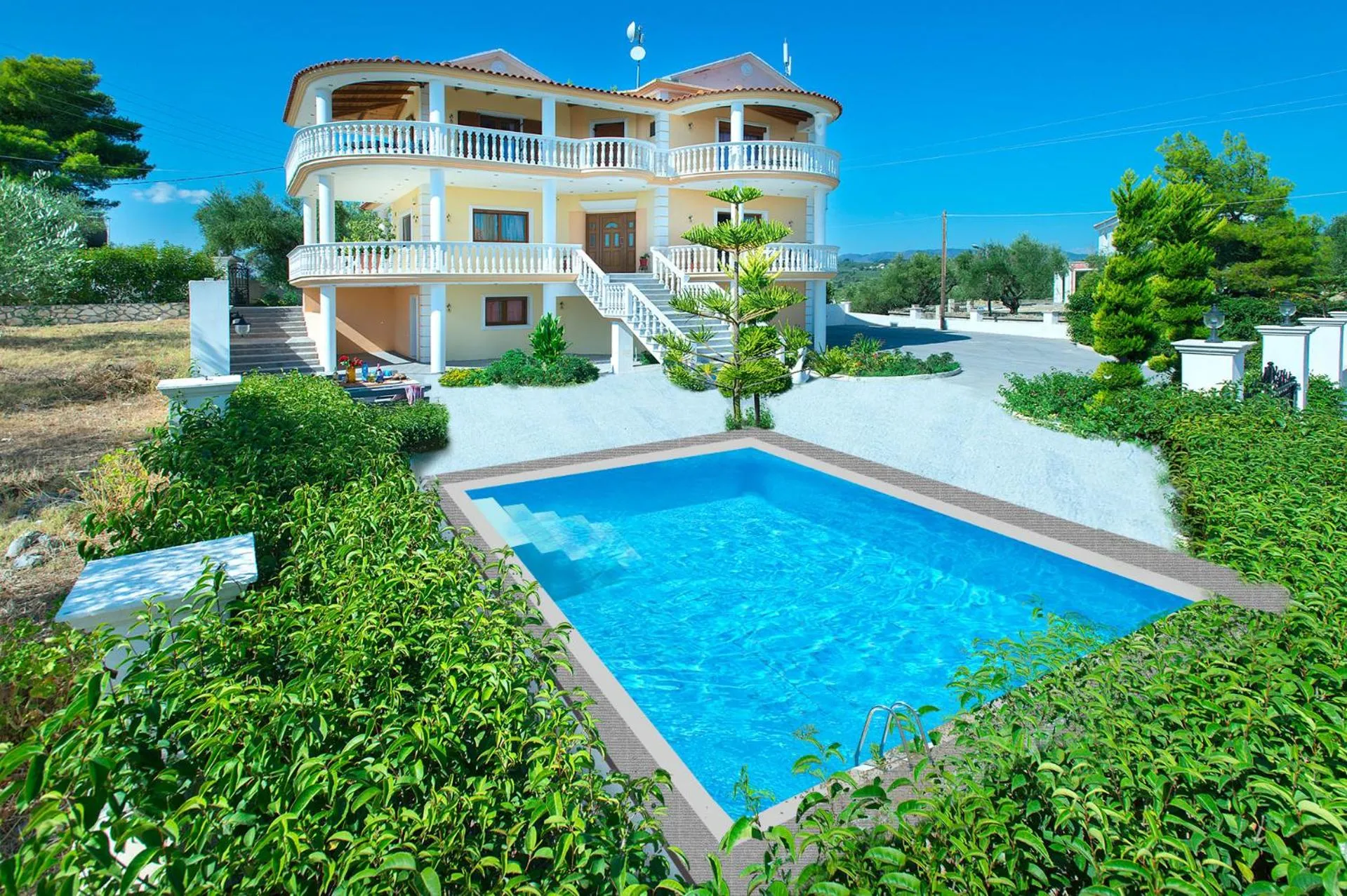 Property building in Zante View Studios & Villas
