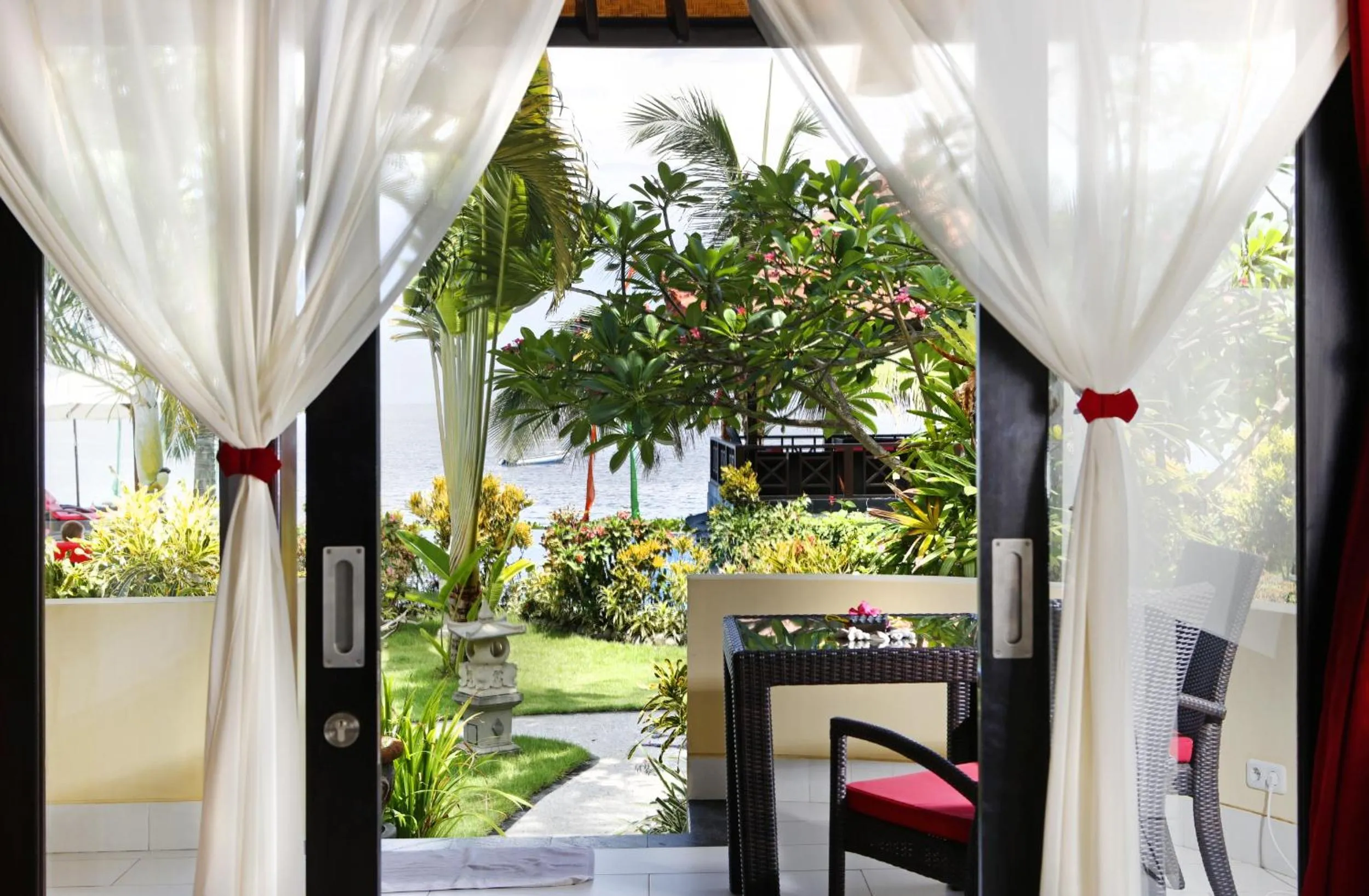 Balcony/Terrace in Teluk Karang Dive & Spa Resort