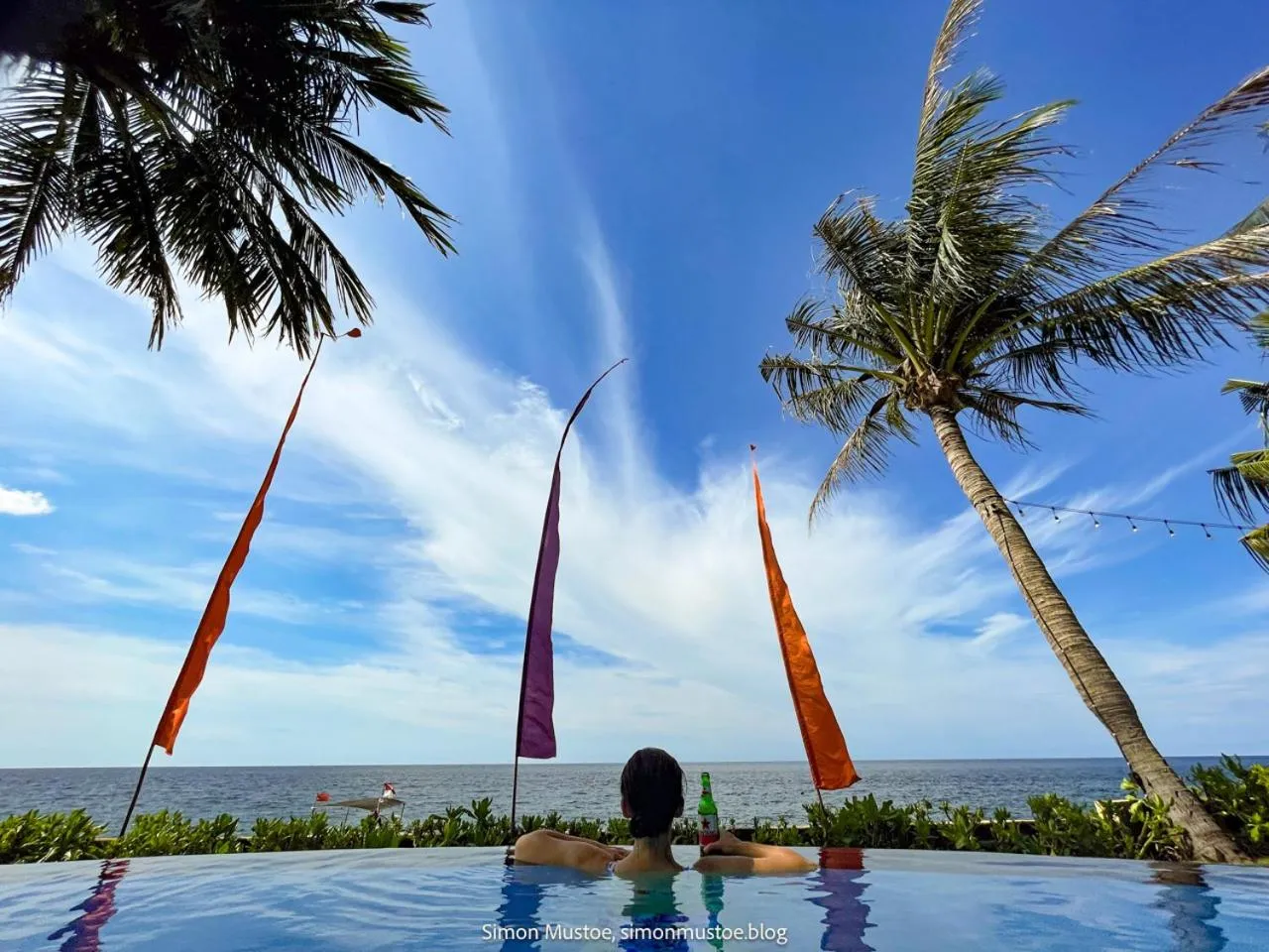 Swimming pool in Teluk Karang Dive & Spa Resort