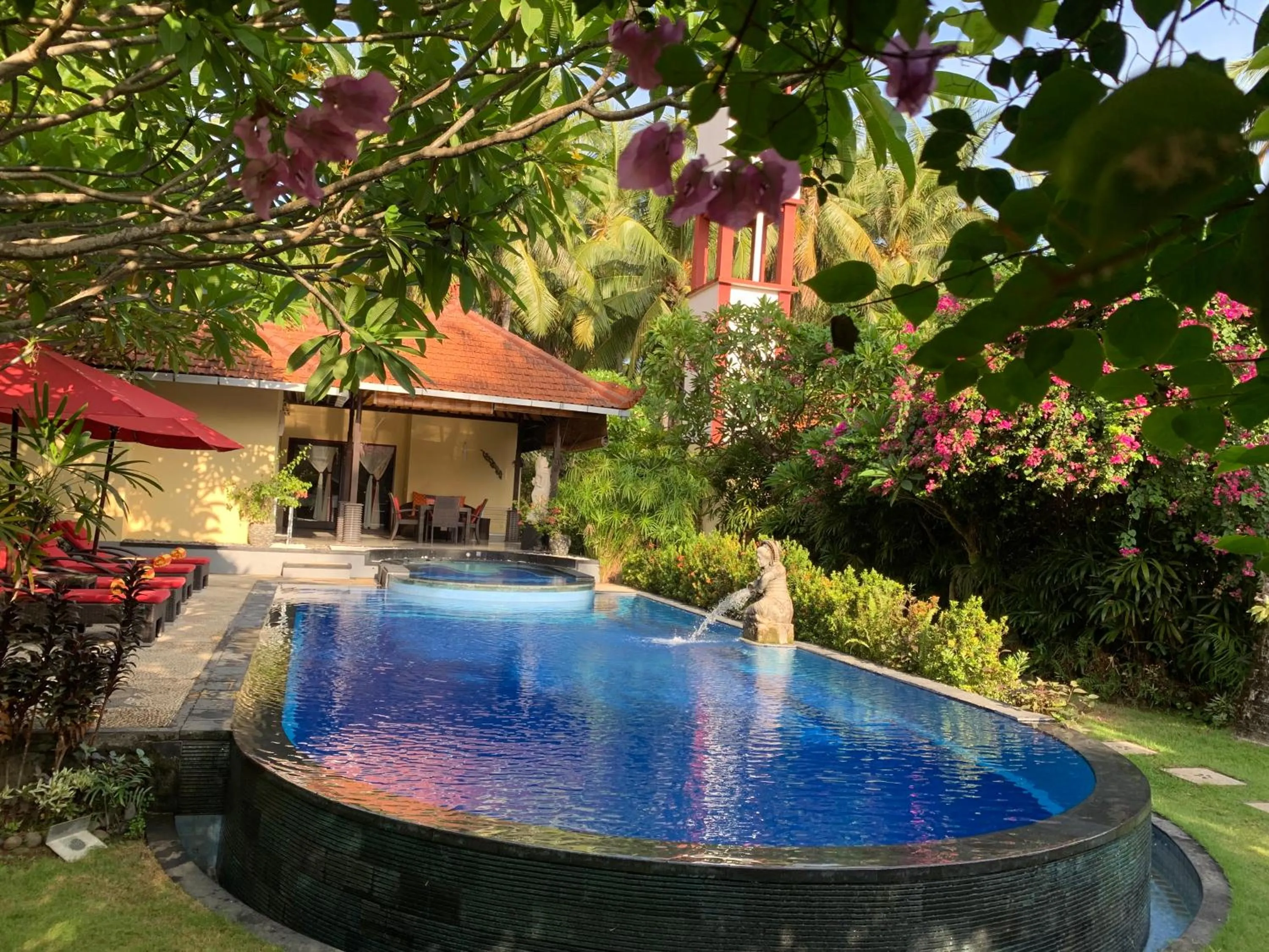 Swimming pool in Teluk Karang Dive & Spa Resort