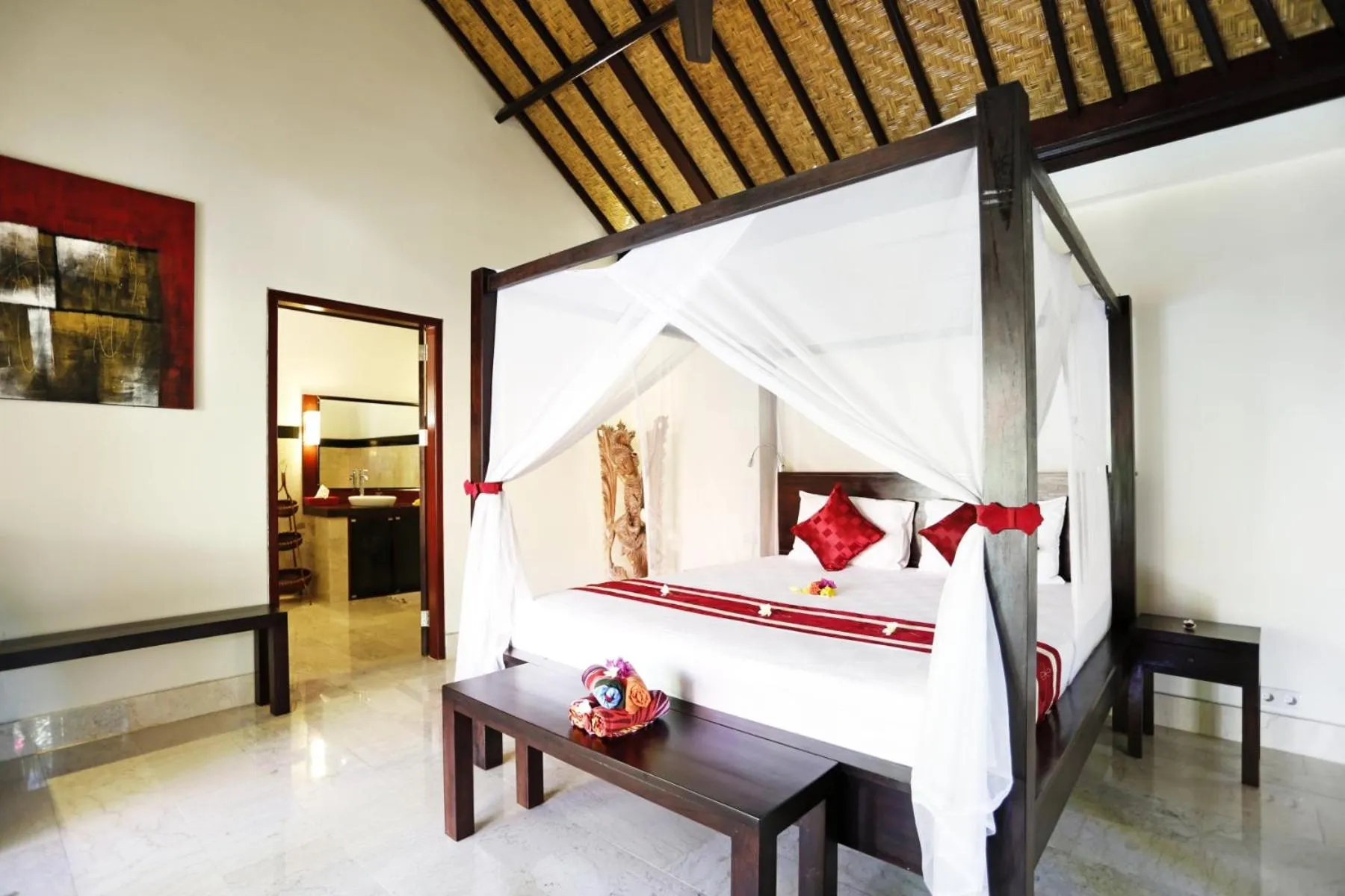 Bedroom, Bed in Teluk Karang Dive & Spa Resort