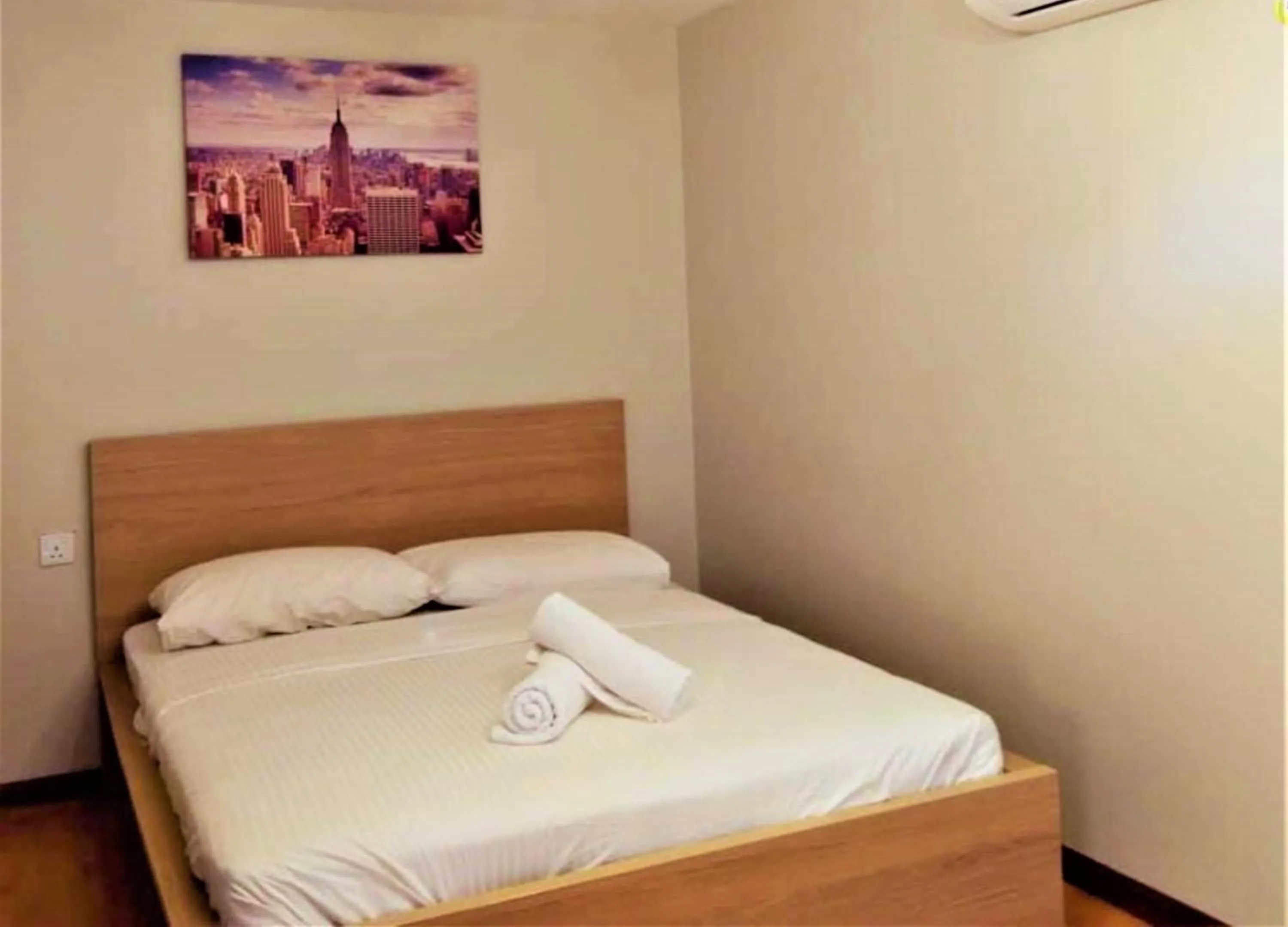 Bedroom, Bed in Petak Padin Cottage by The Pool, Kepala Batas Penang