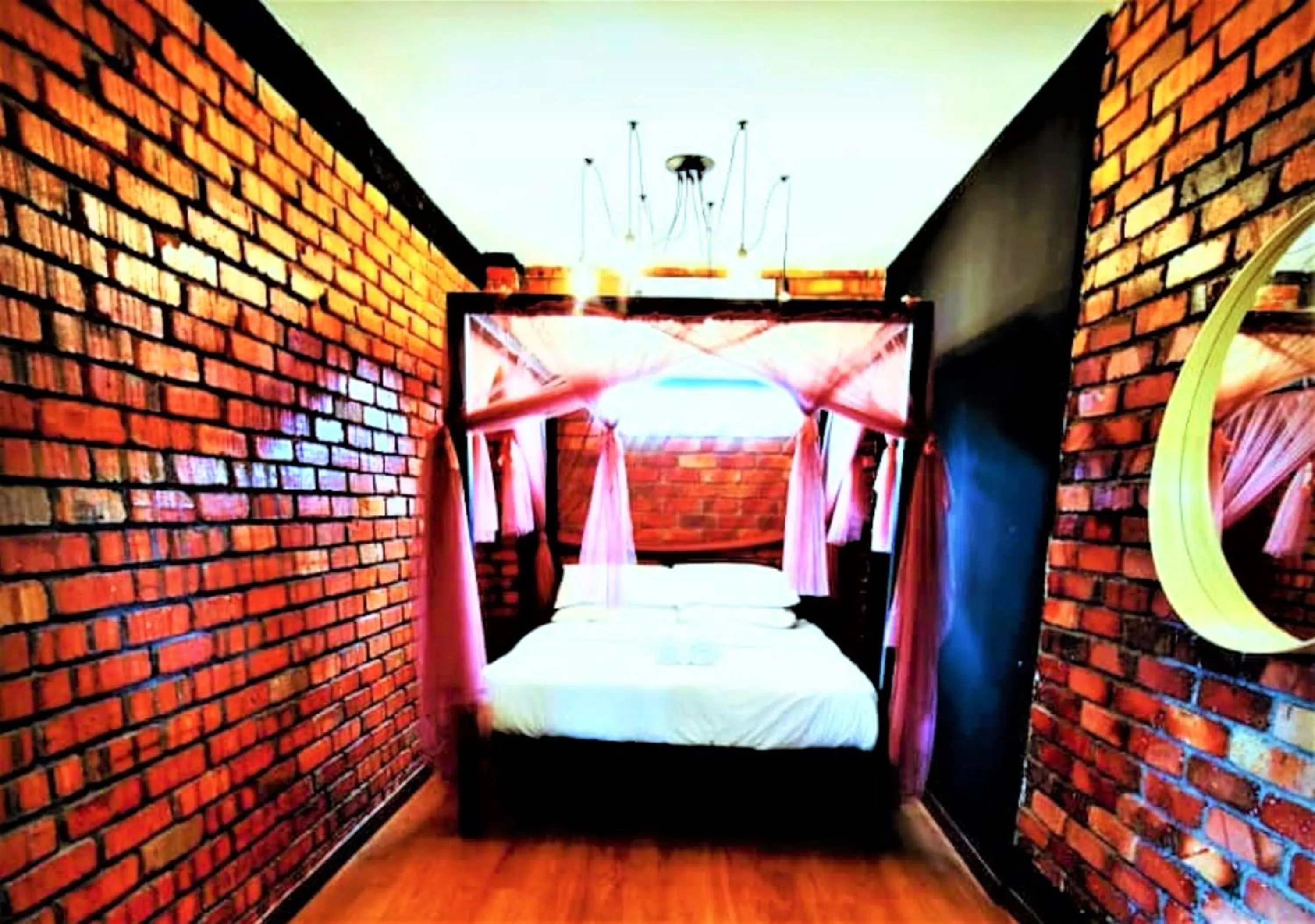 Bedroom, Bed in Petak Padin Cottage by The Pool, Kepala Batas Penang