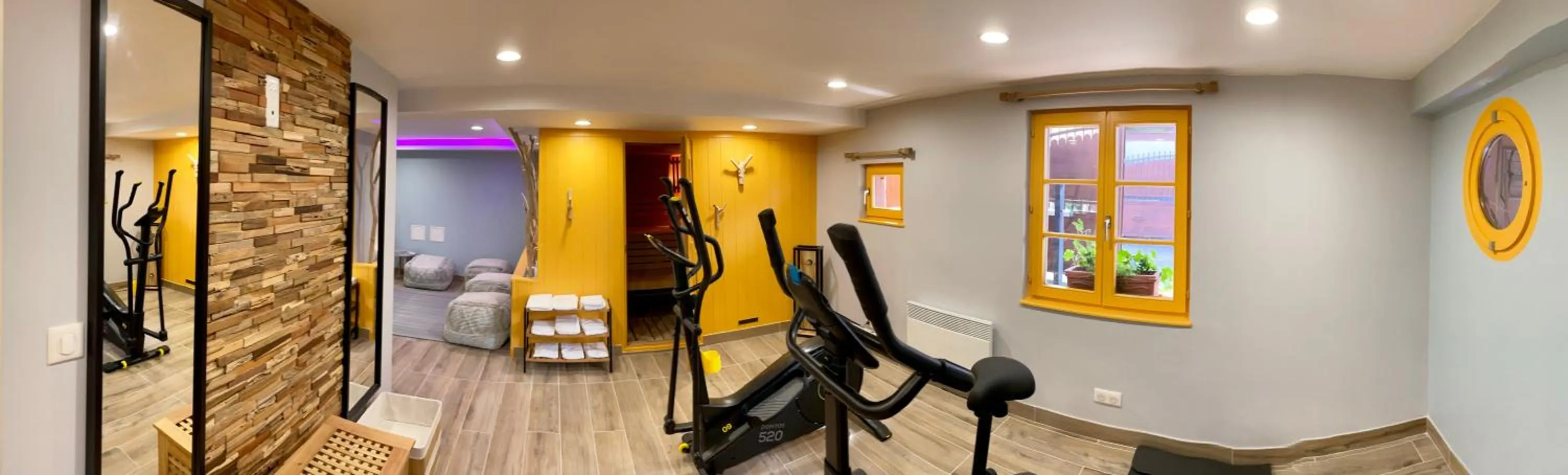 Sauna in Hotel et Spa du Scharrach