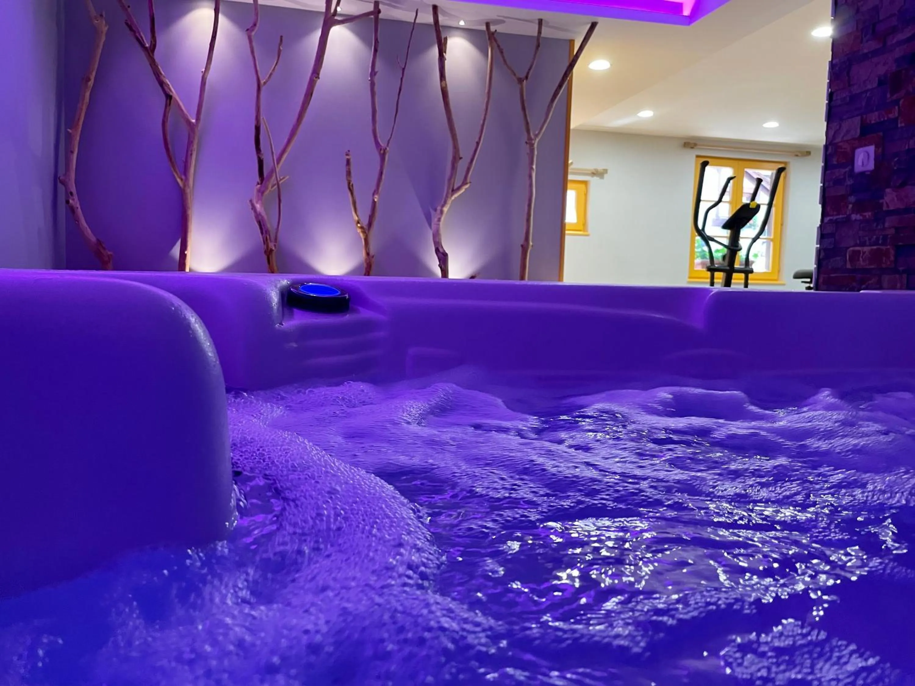 Hot Tub in Hotel et Spa du Scharrach