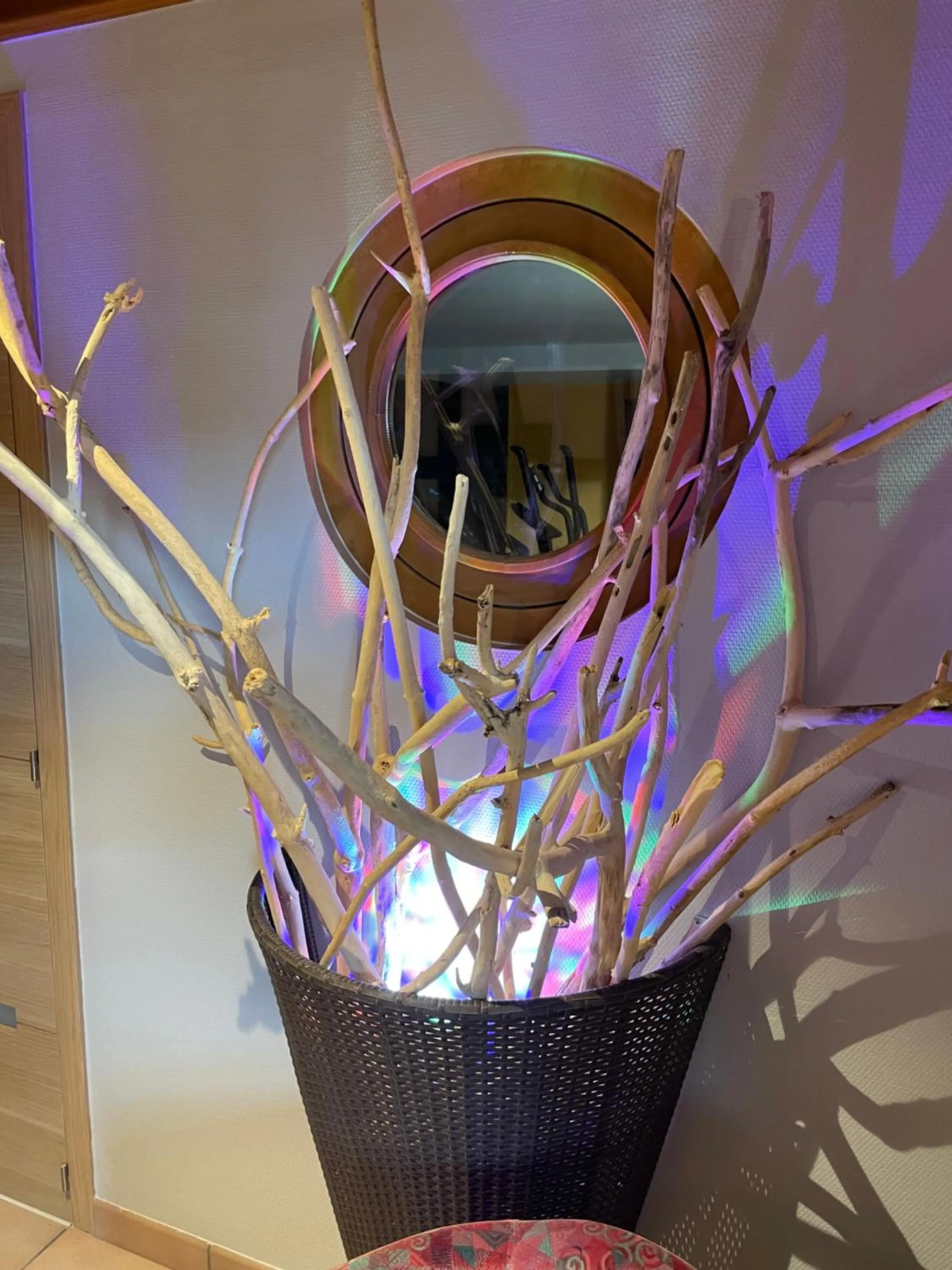 Decorative detail in Hotel et Spa du Scharrach