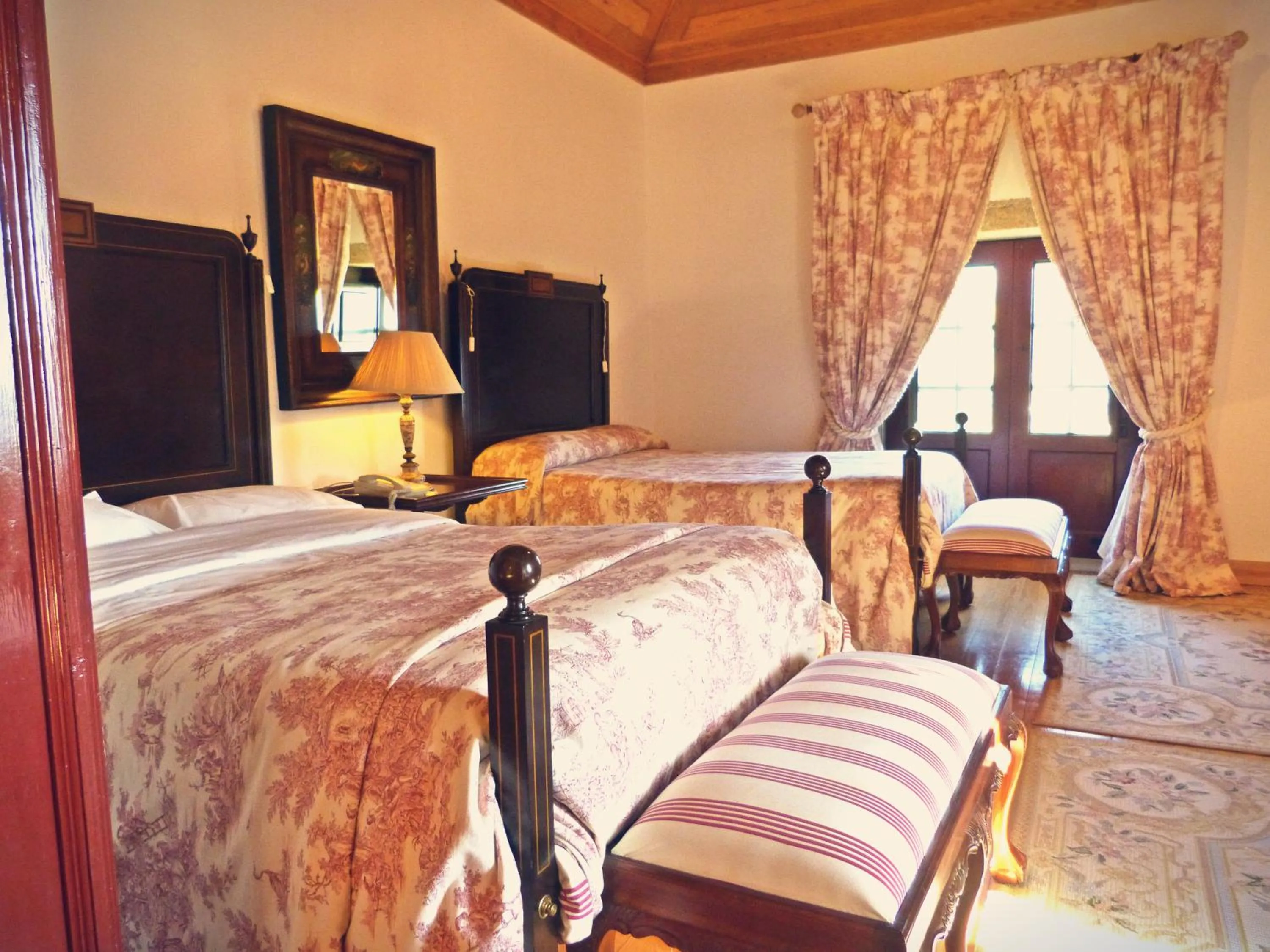 Bed in Hotel Rural Casa dos Viscondes da Varzea