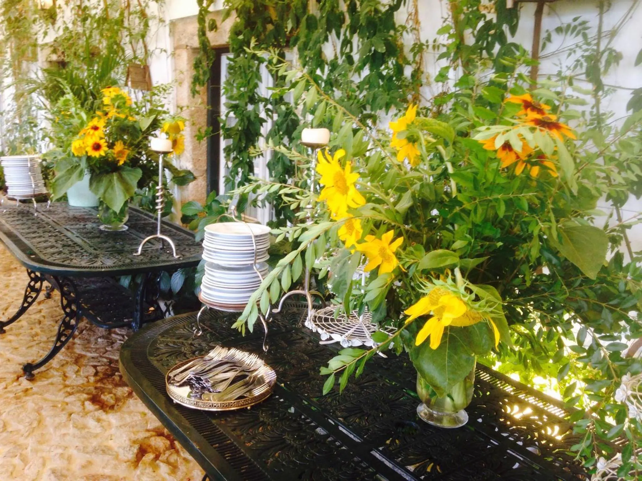 Patio in Hotel Rural Casa dos Viscondes da Varzea