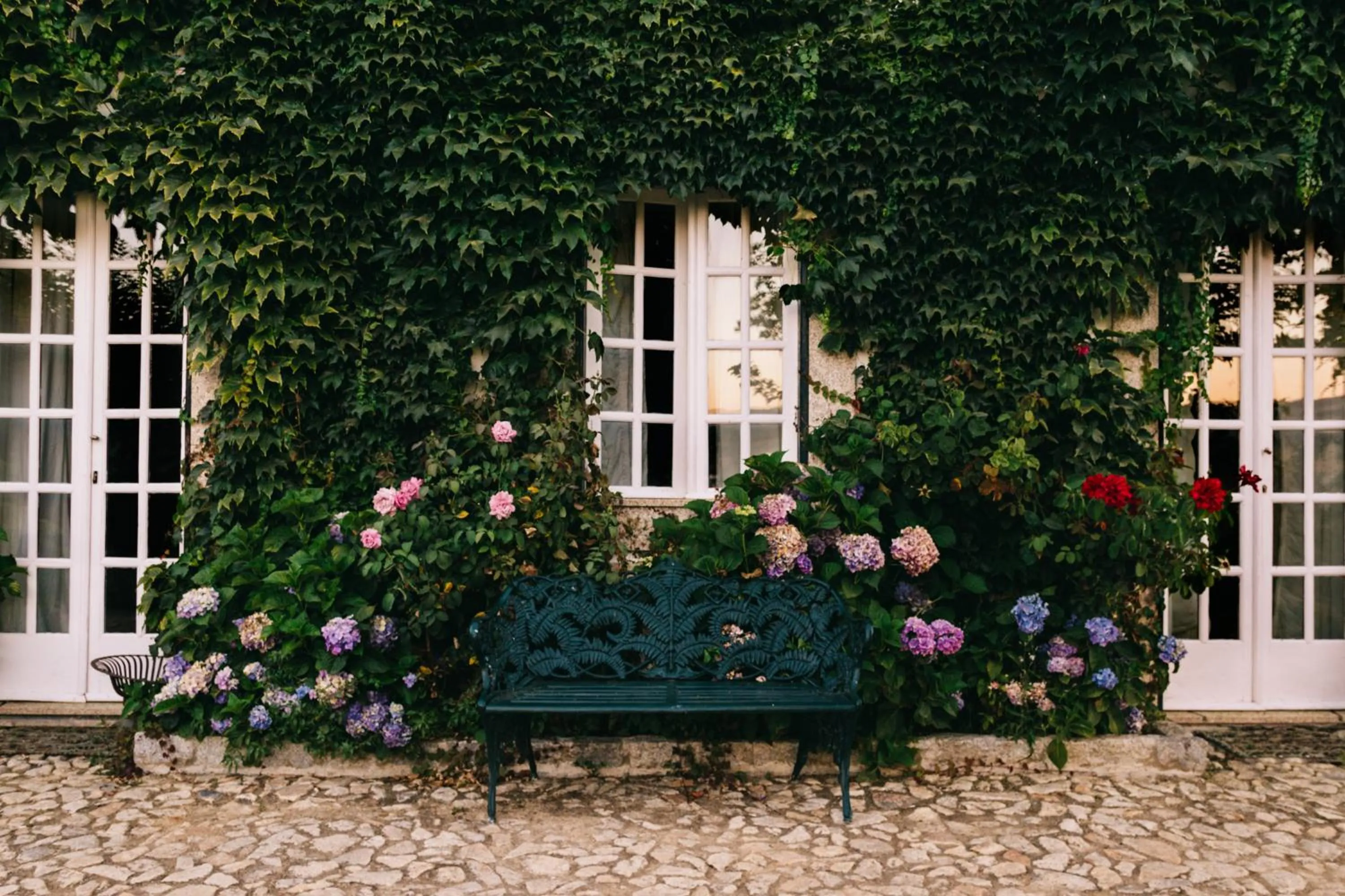Patio in Hotel Rural Casa dos Viscondes da Varzea