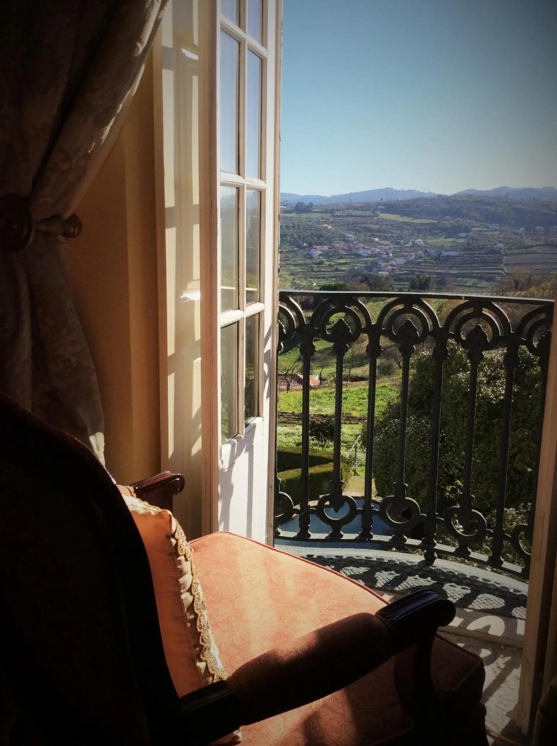 Balcony/Terrace in Hotel Rural Casa dos Viscondes da Varzea