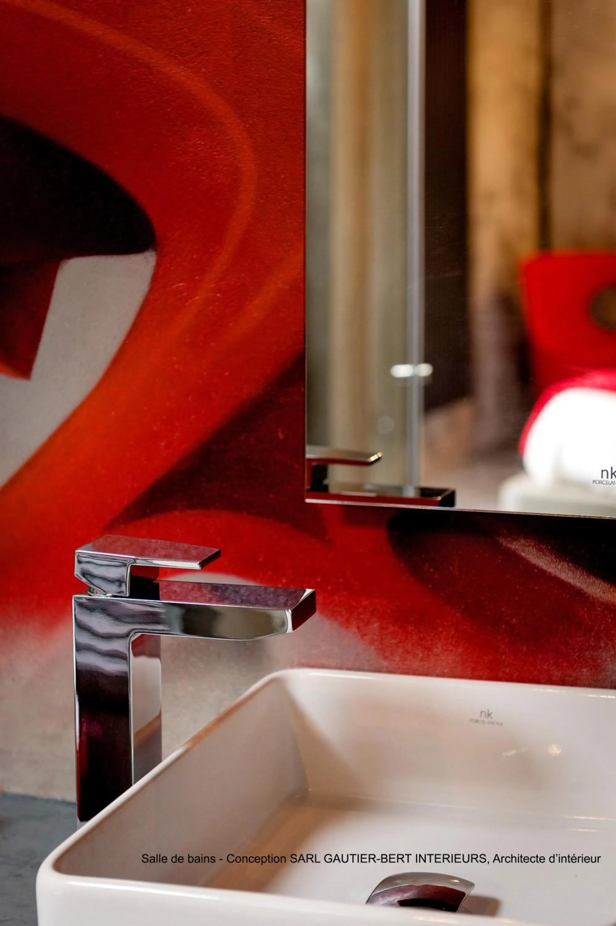 Bathroom in Chateau La Mothe du Barry