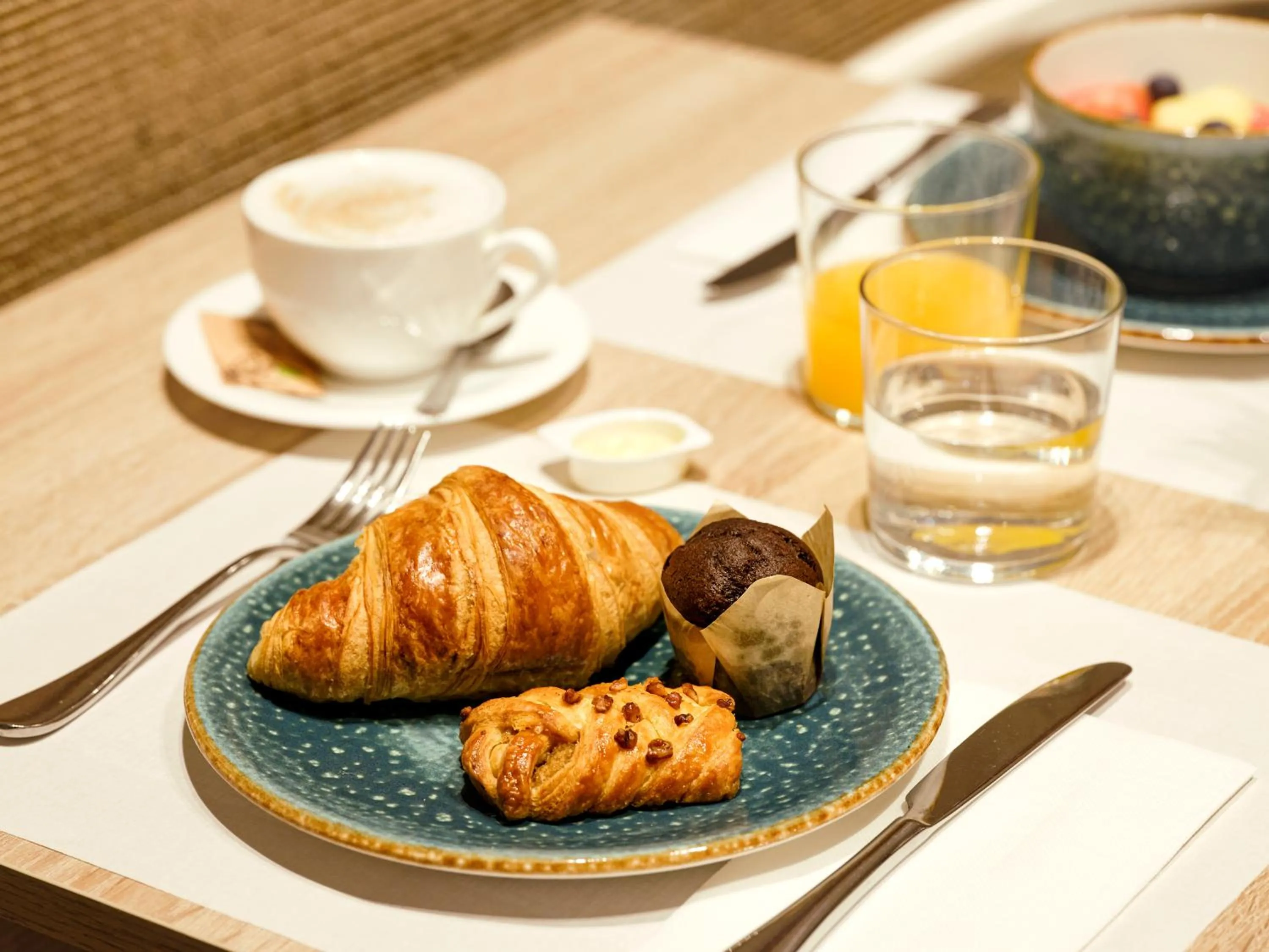 Buffet breakfast in Musik Boutique Hotel