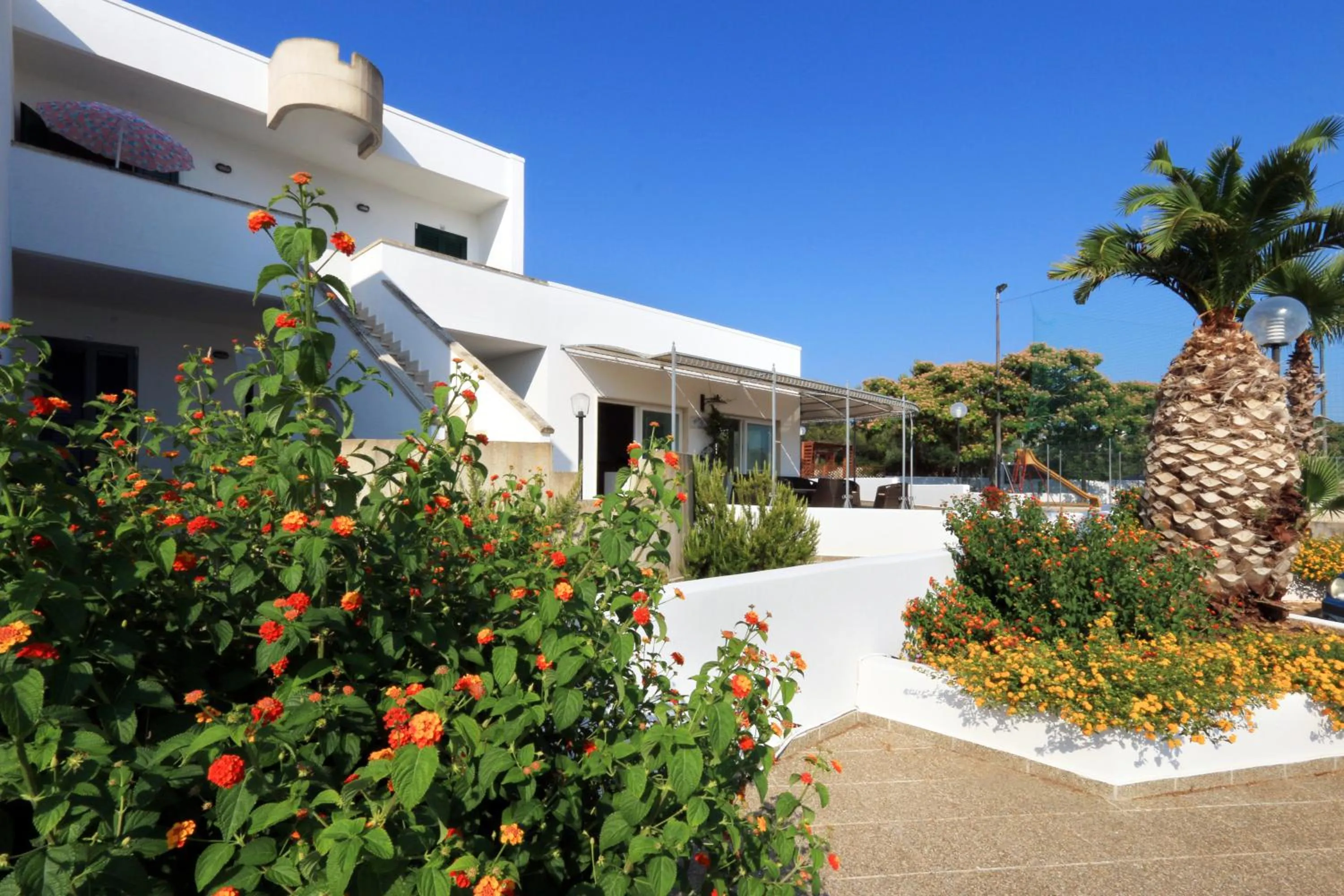 Facade/entrance in Hotel Residence Miramare
