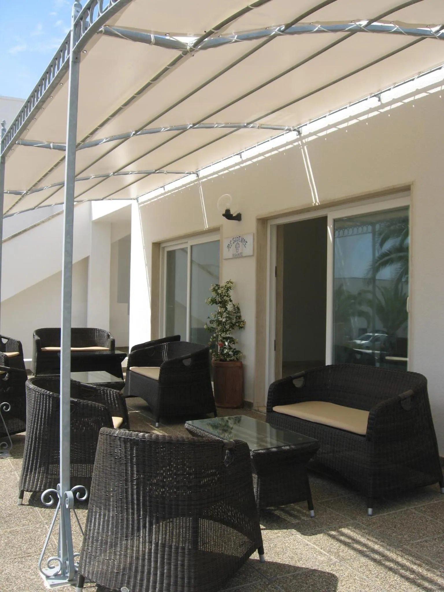 Facade/entrance in Hotel Residence Miramare