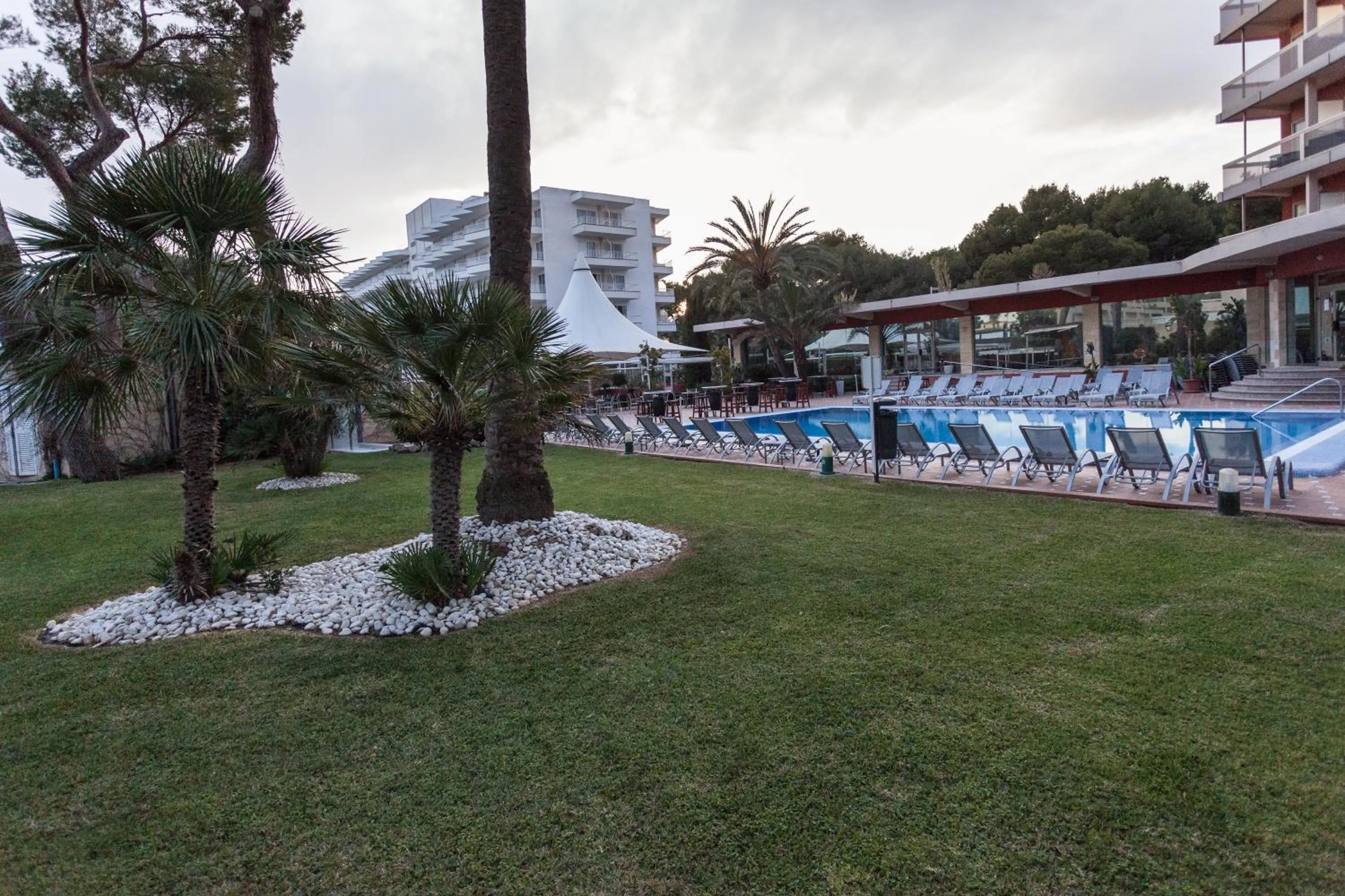 Garden in Hotel Obelisco