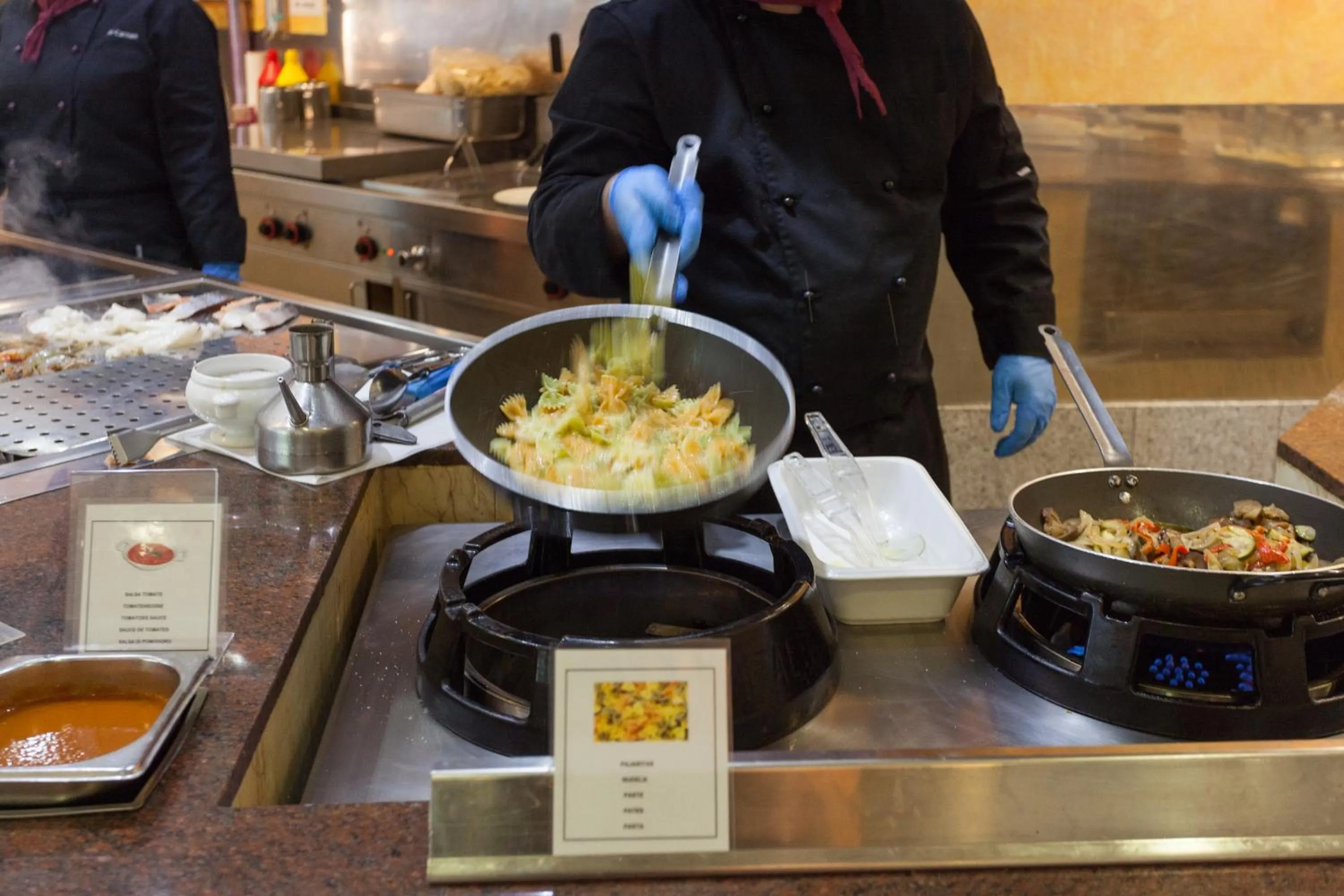 Food and drinks in Hotel Obelisco