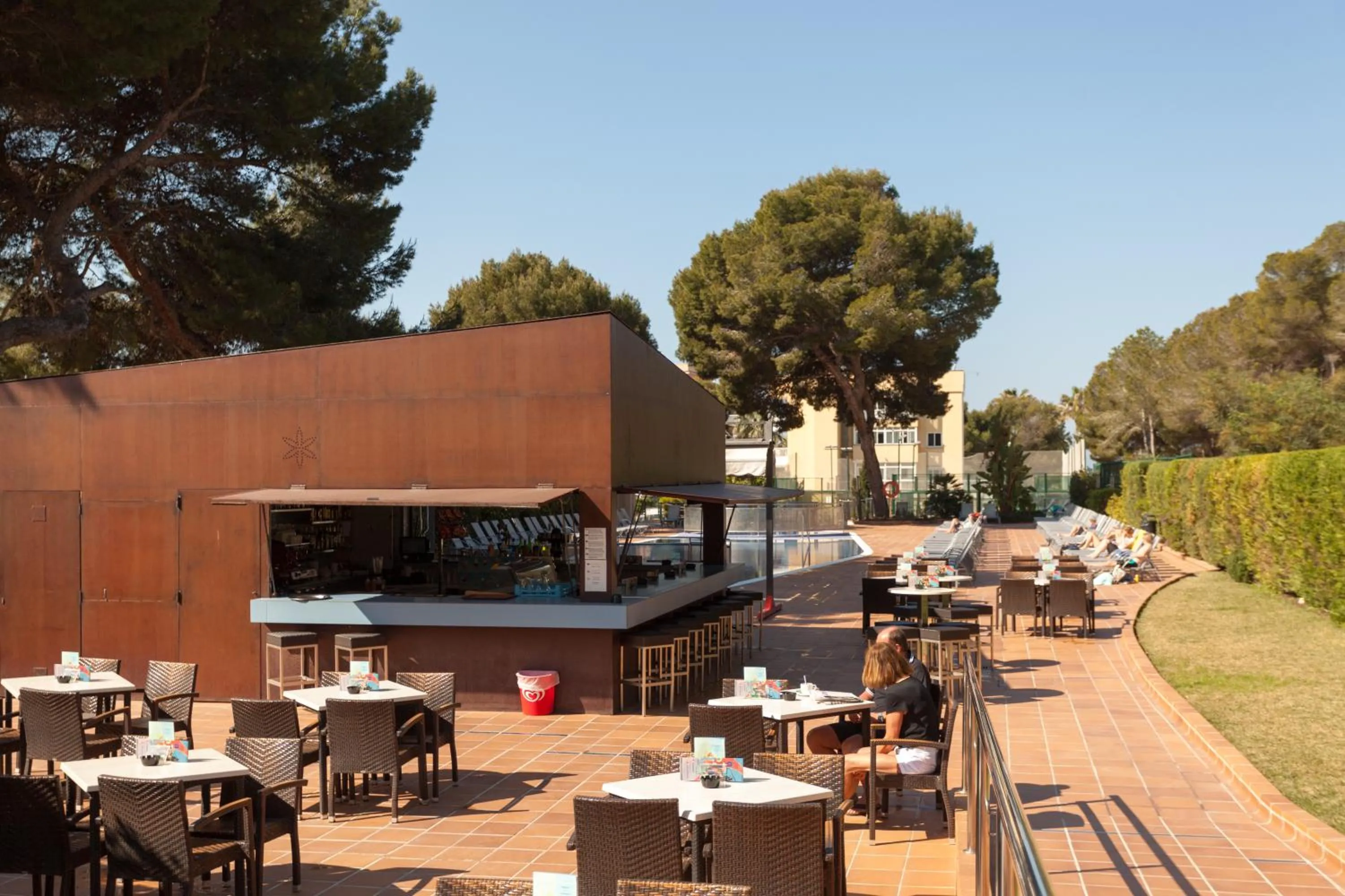 Swimming pool in Hotel Timor