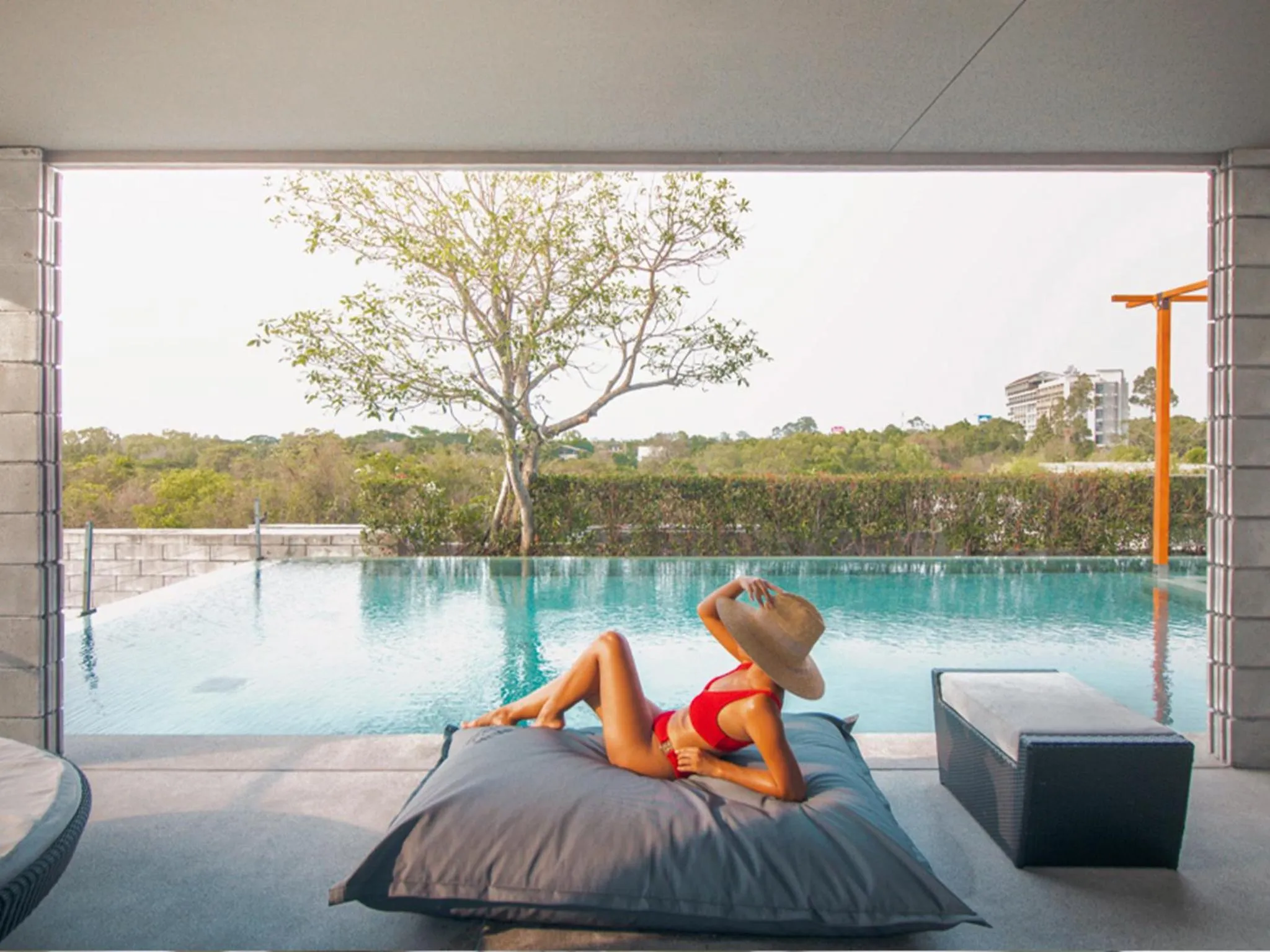 Swimming pool in Cross Pattaya Oceanphere - formerly X2 Pattaya Oceanphere