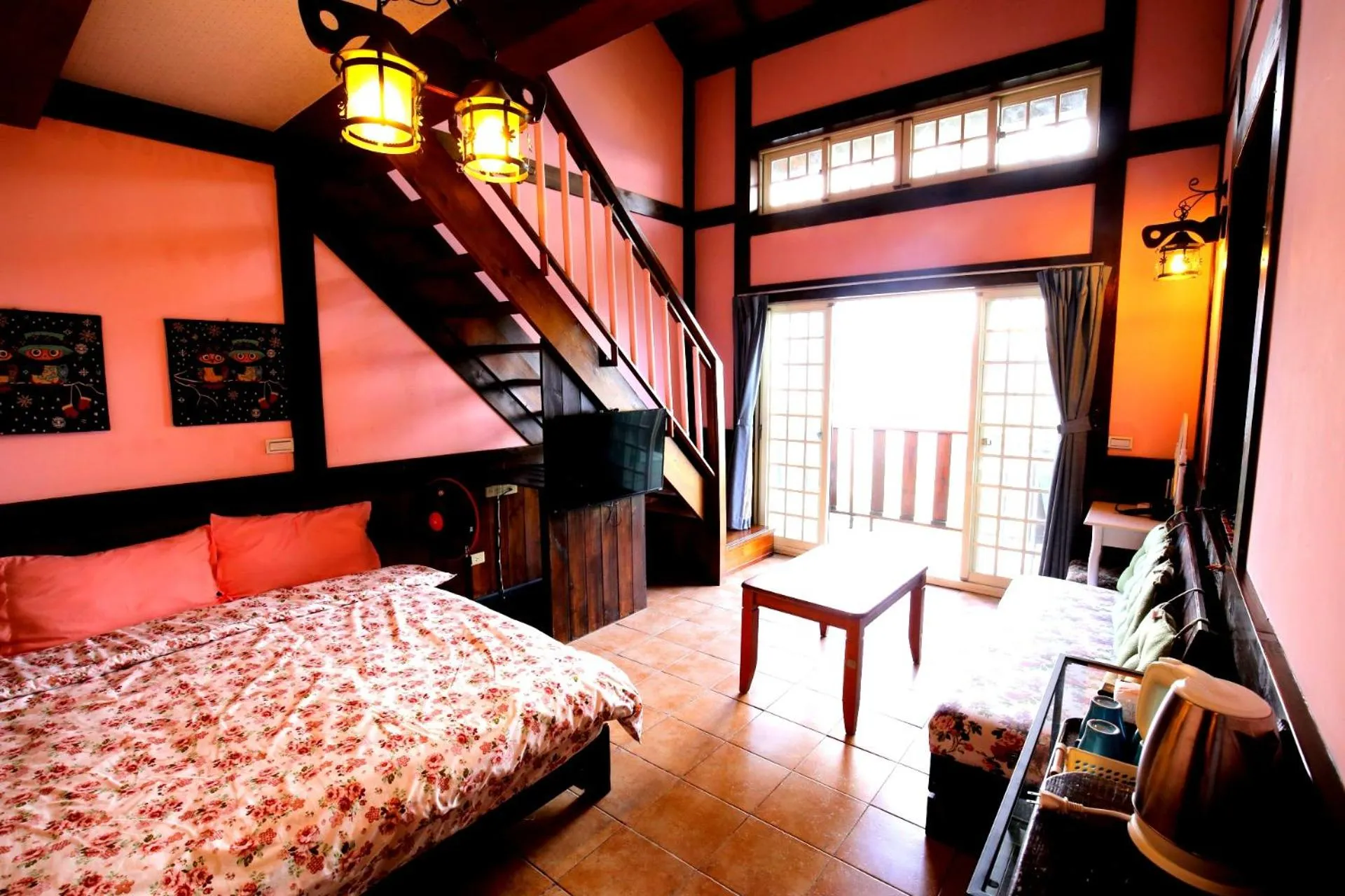 Living room, Bed in Villa Relax