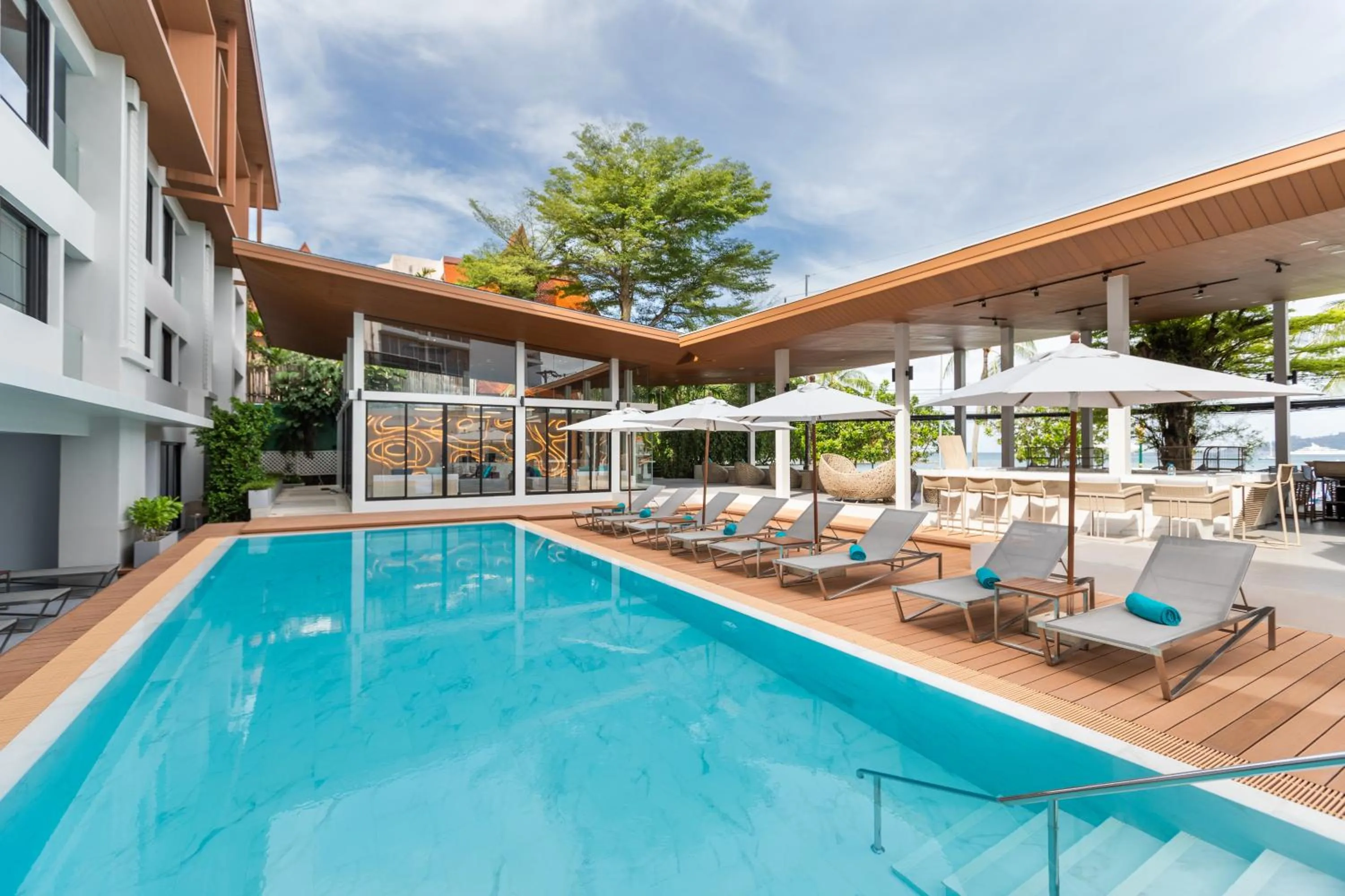Balcony/Terrace in LIV Hotel Phuket Patong Beachfront