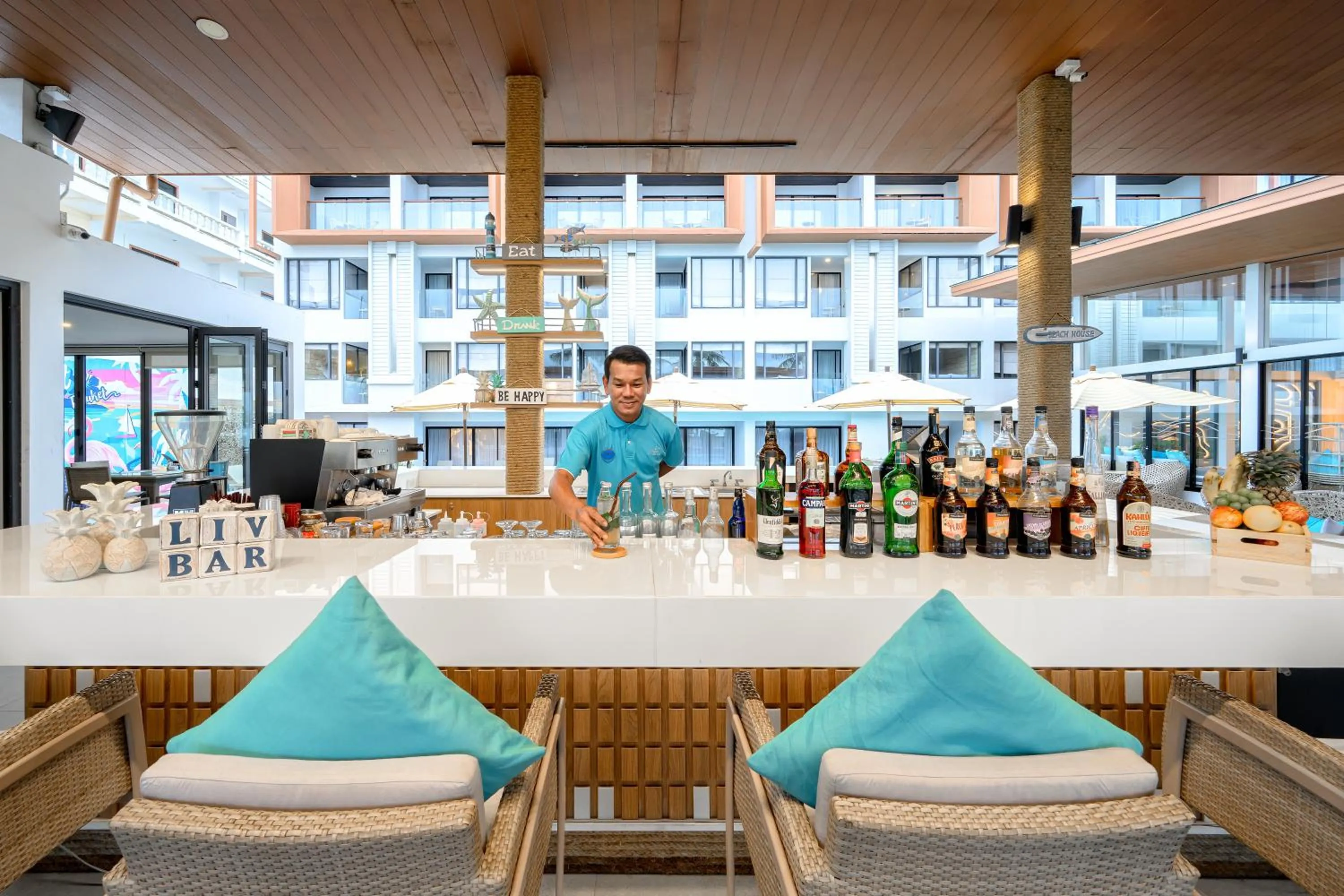 Lounge or bar in LIV Hotel Phuket Patong Beachfront