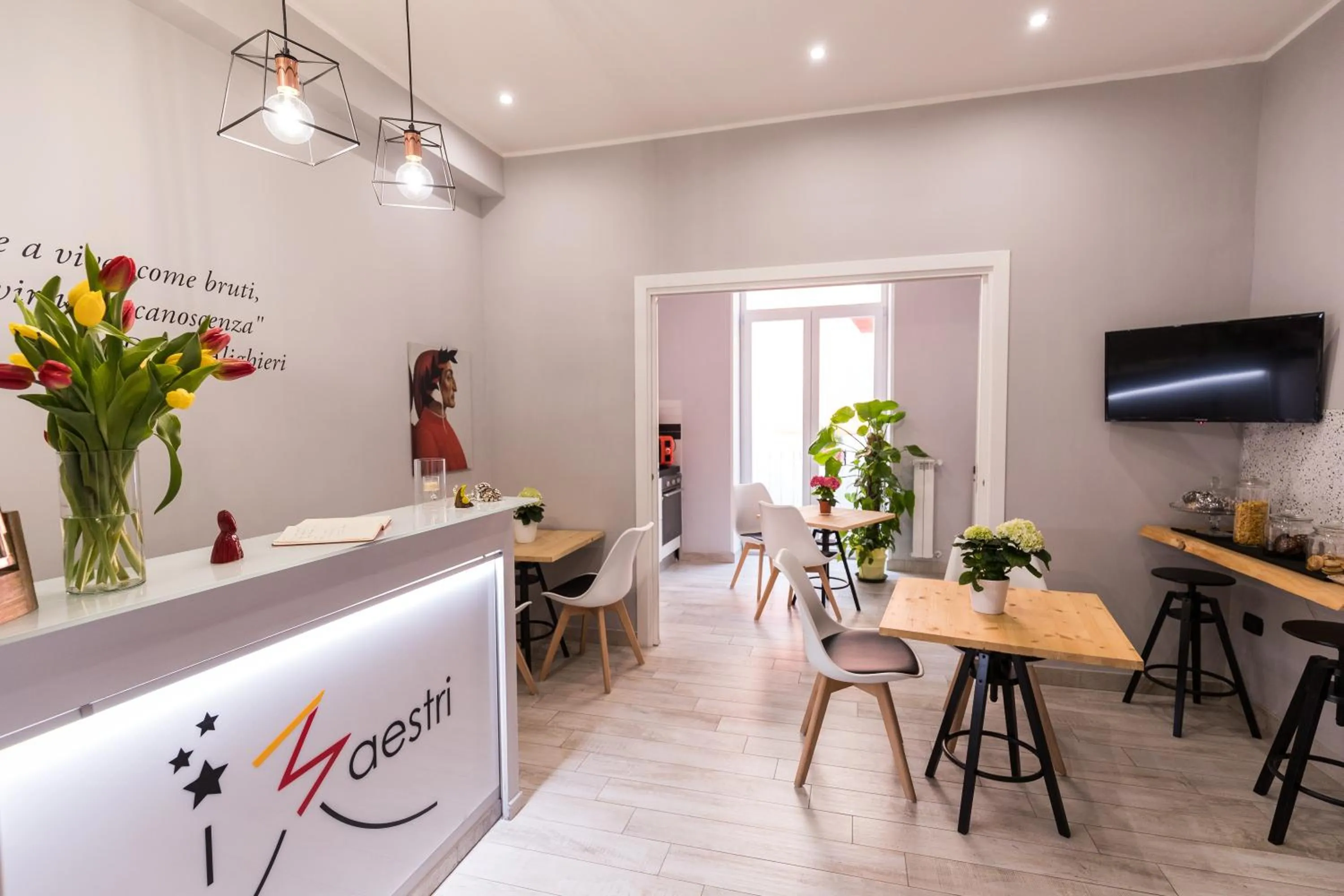 Living room in B&B i Maestri