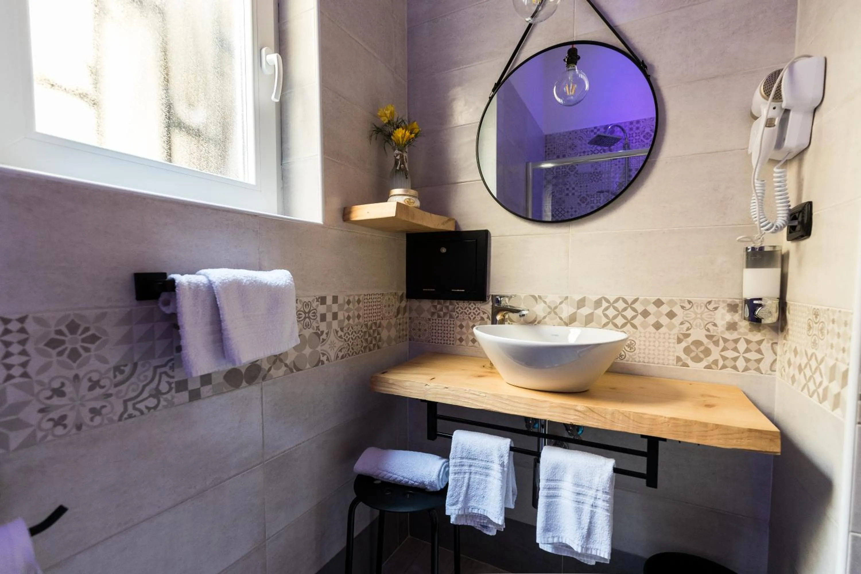 Shower in B&B i Maestri