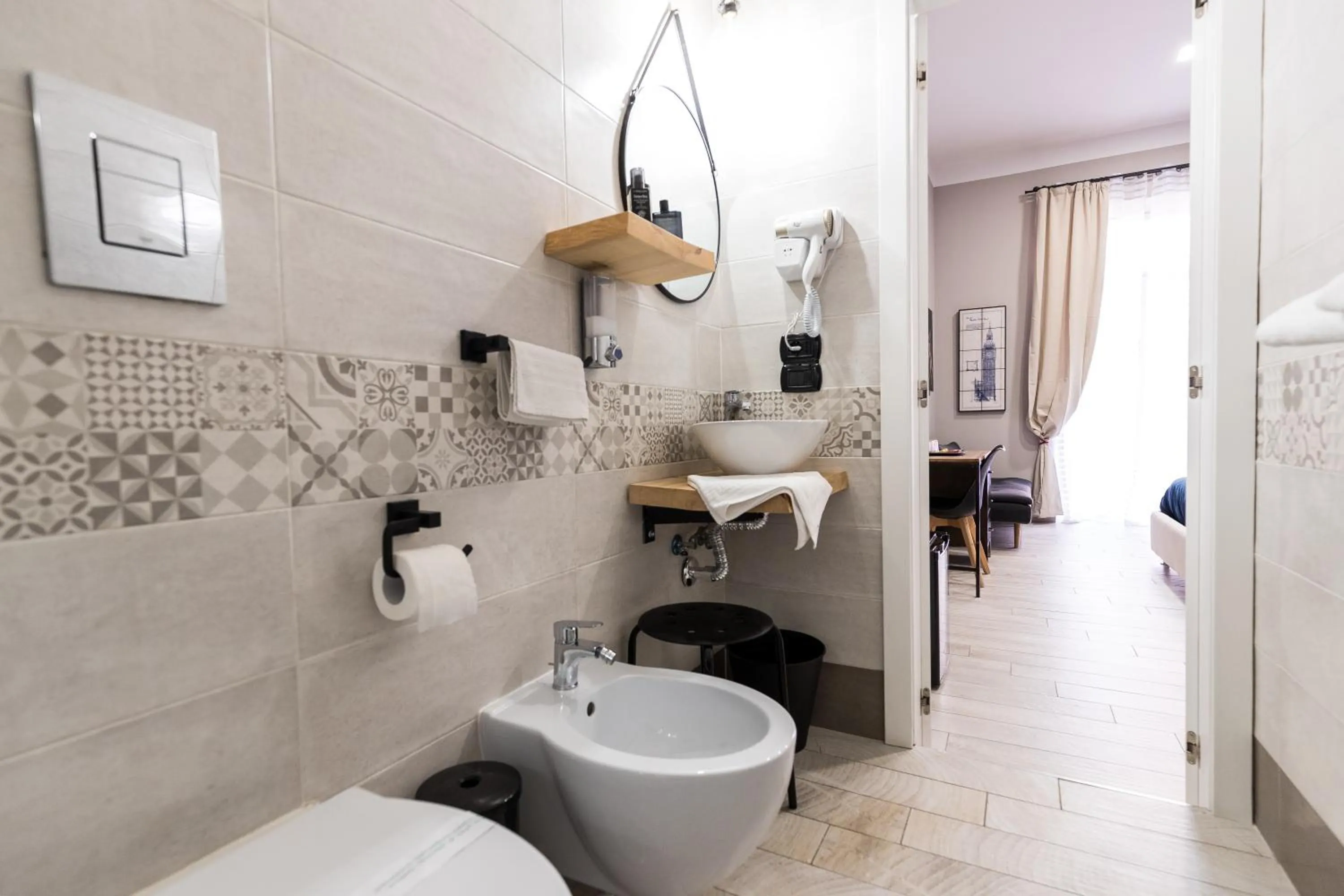 Shower in B&B i Maestri