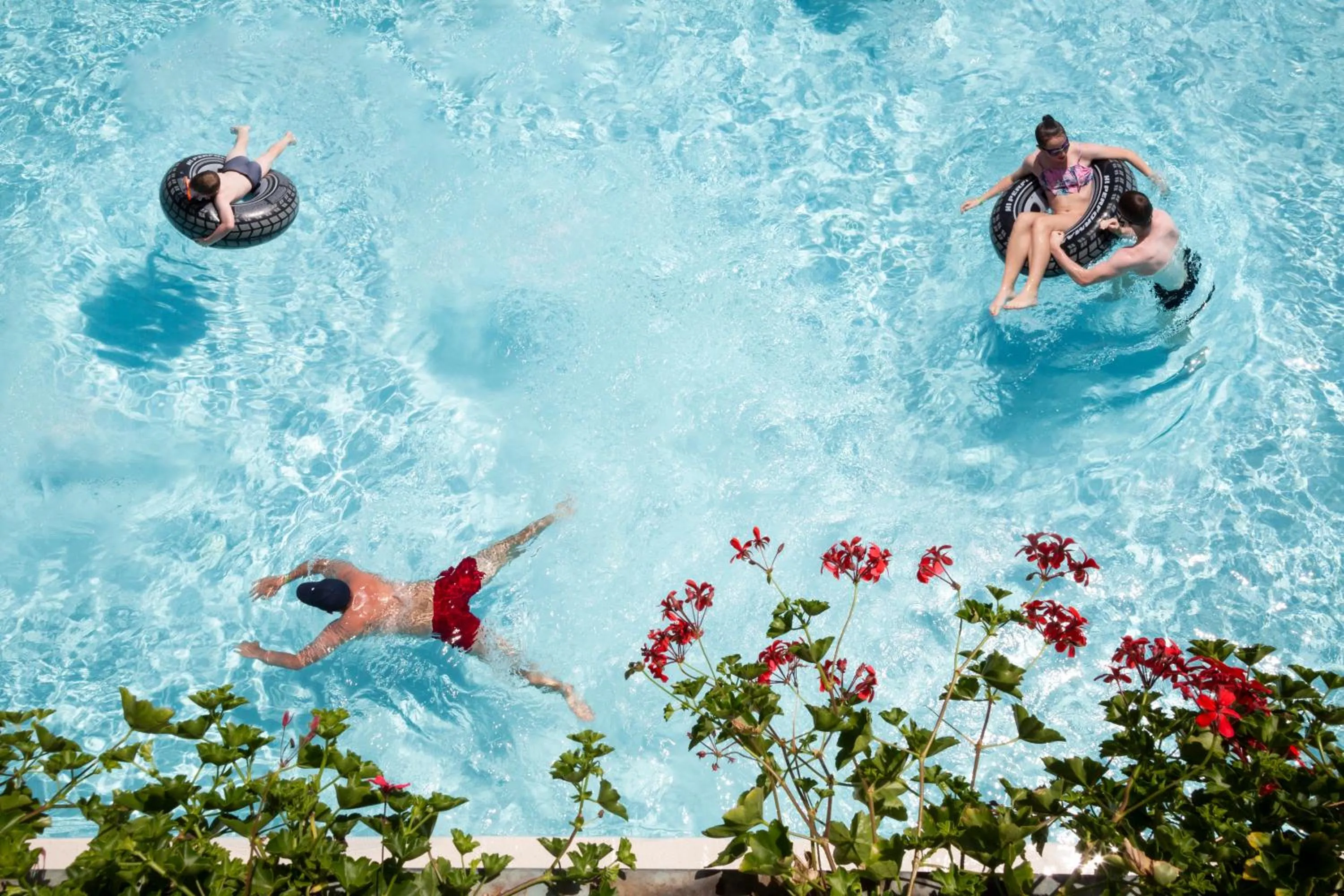 People in Villa Norcenni ApartHotel