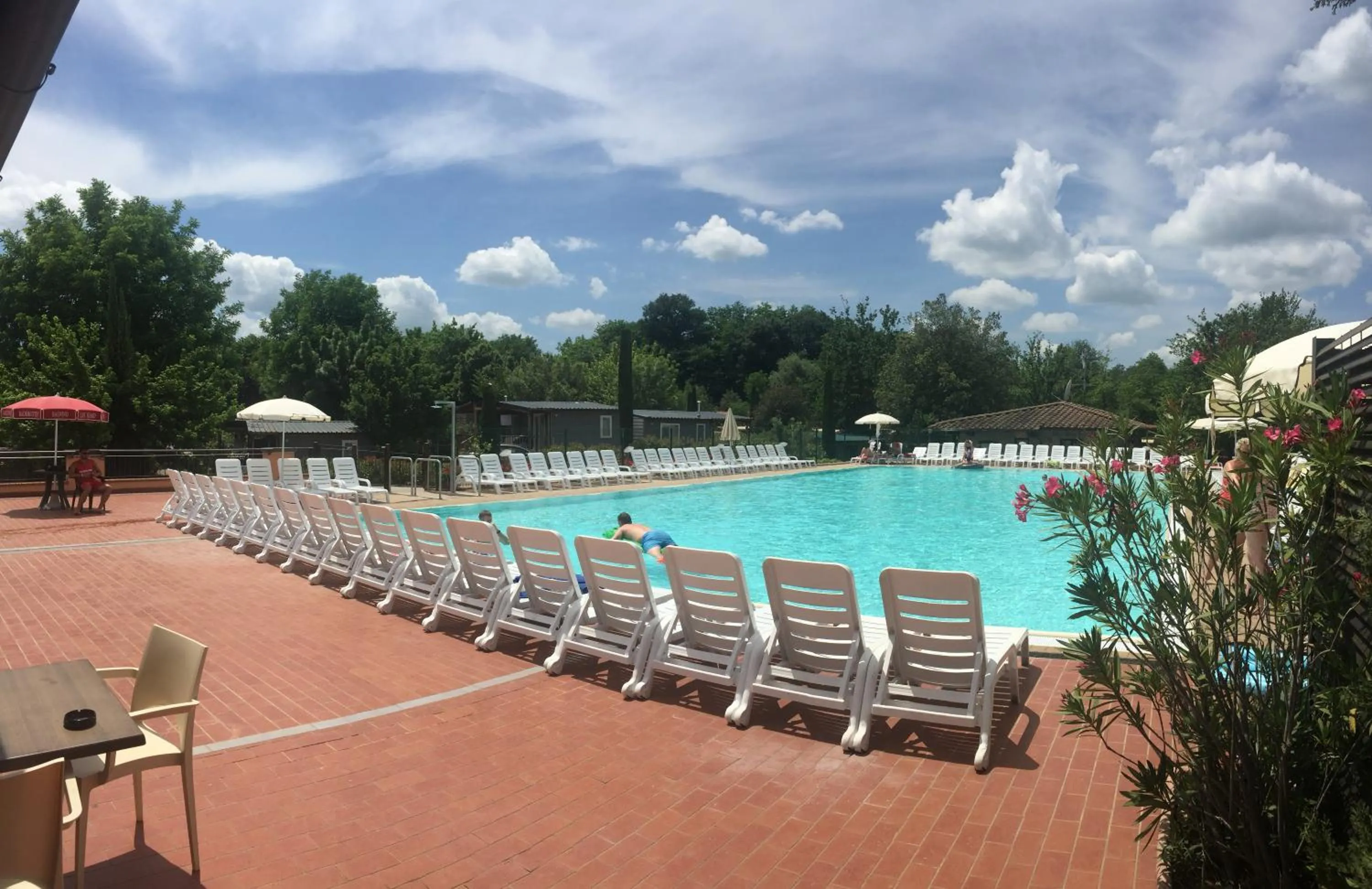 Swimming pool in Villa Norcenni ApartHotel