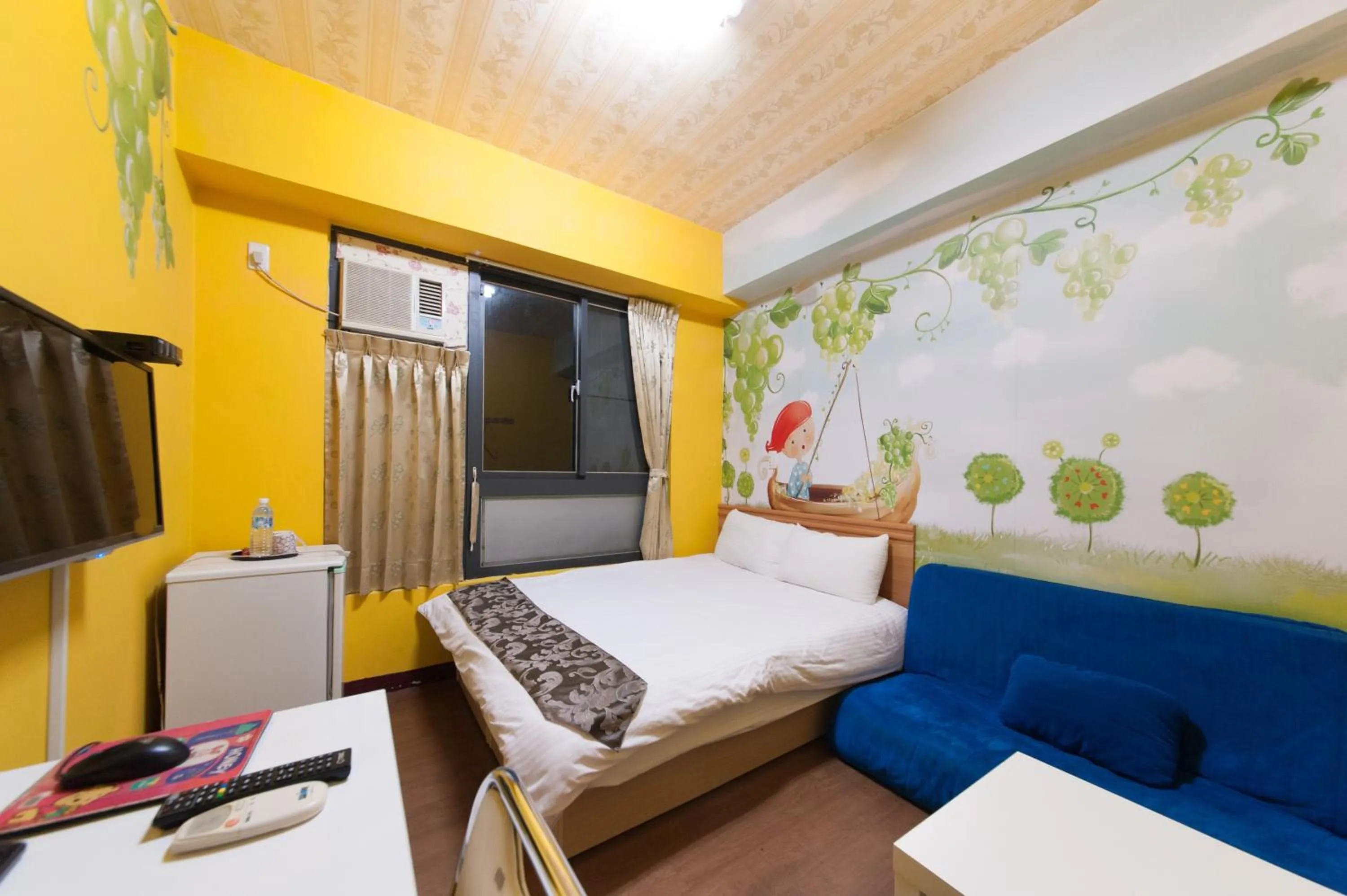 Bed in Feng Jia Homestay