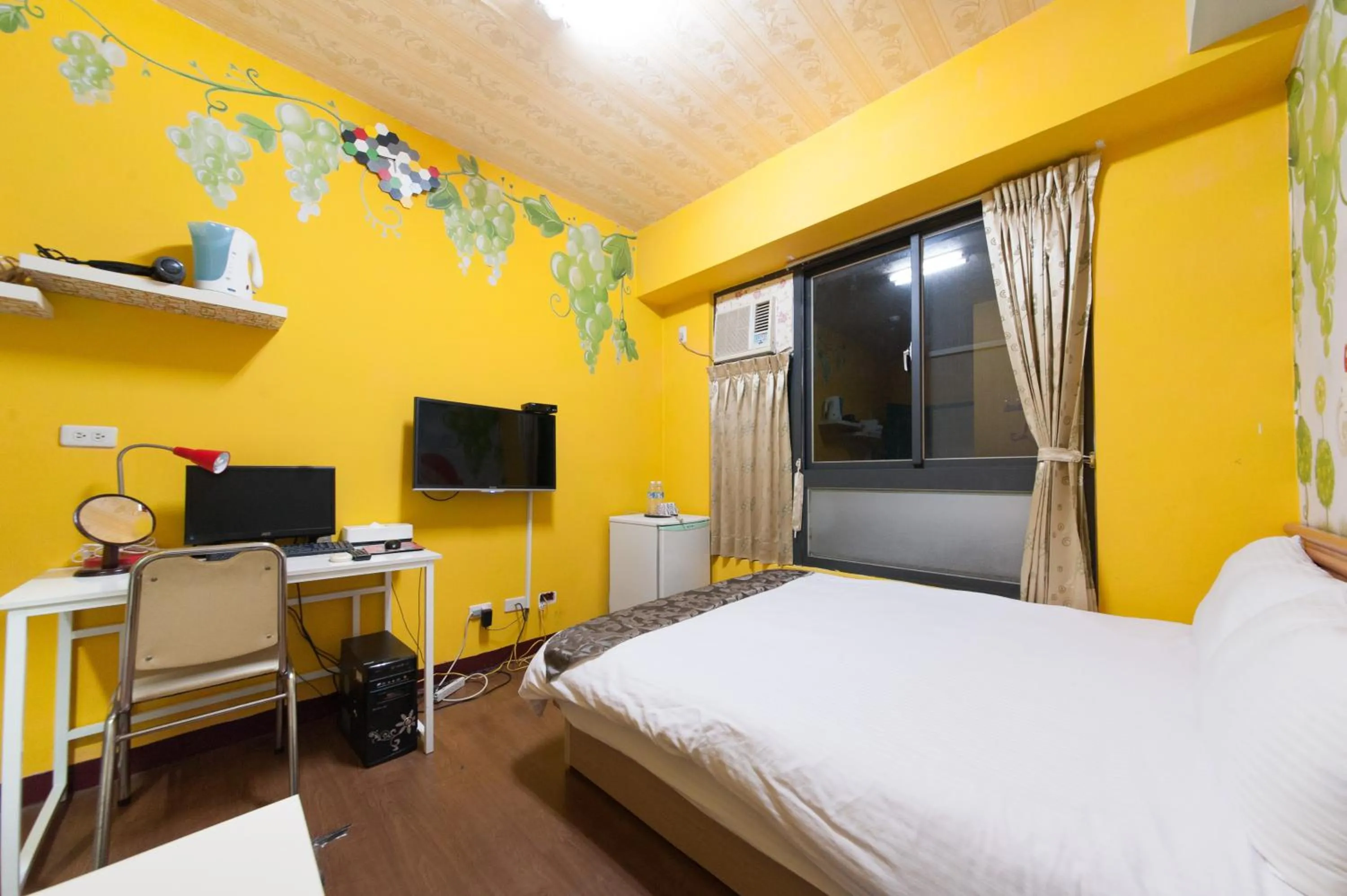 Bed in Feng Jia Homestay