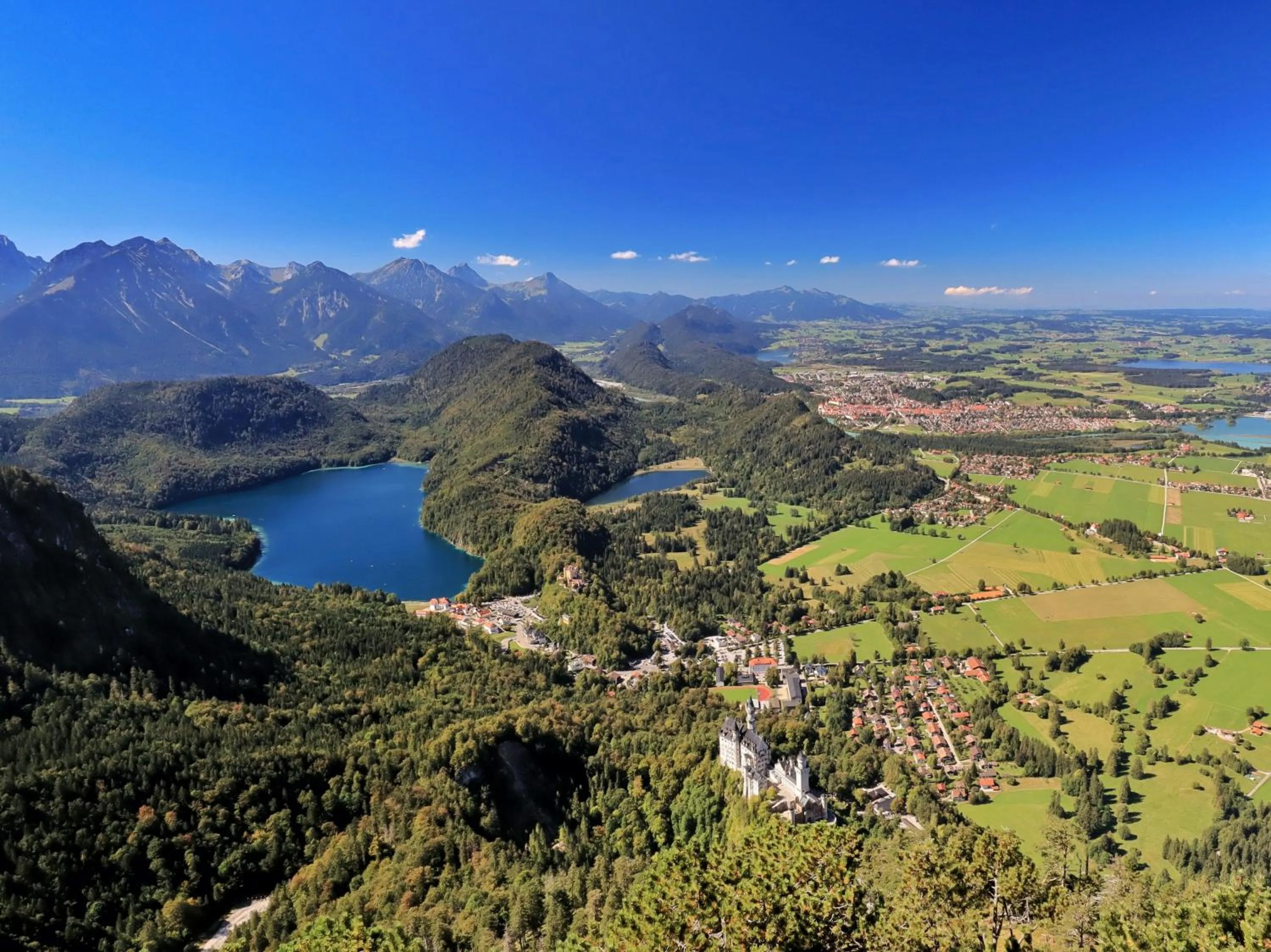 Bird's eye view in Hartungs Hoteldorf
