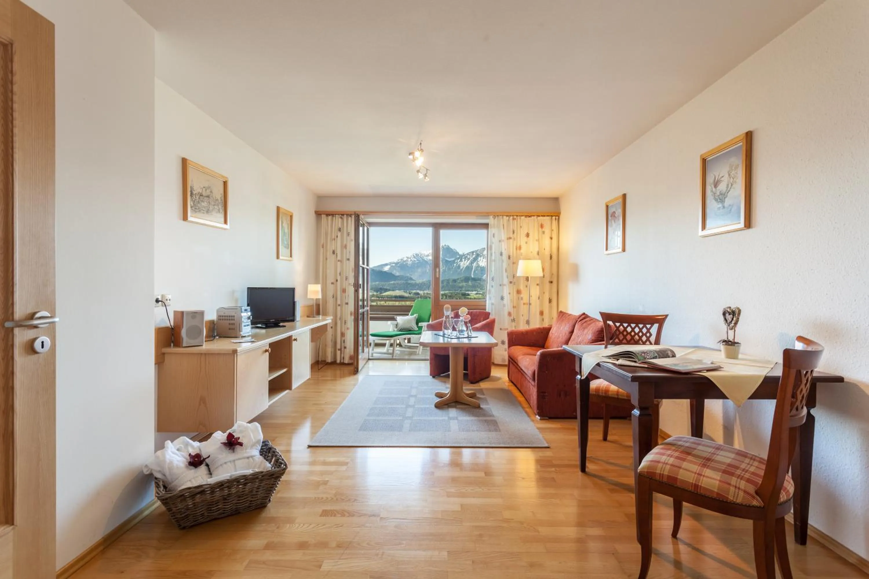 Living room in Hartungs Hoteldorf