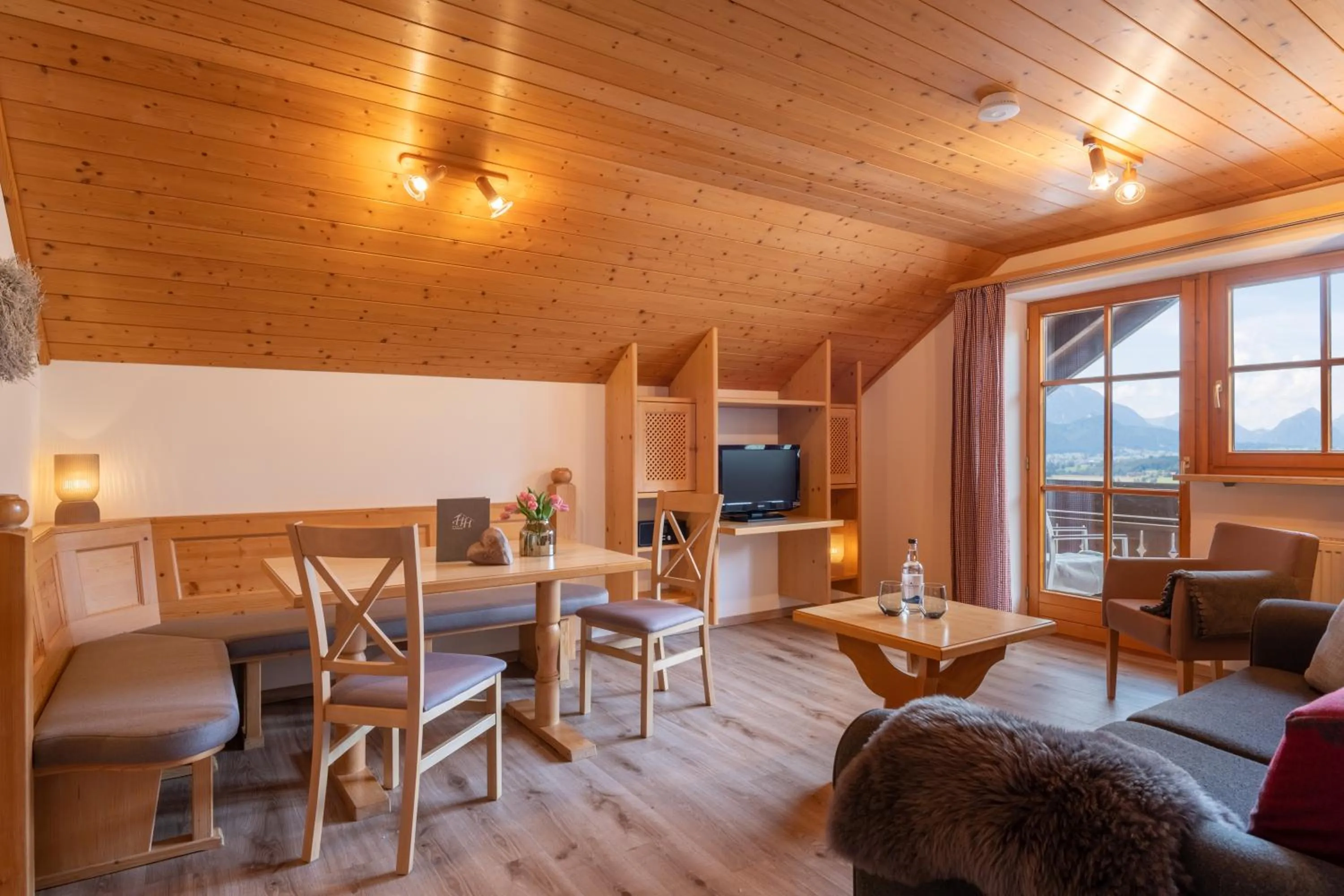 Living room in Hartungs Hoteldorf