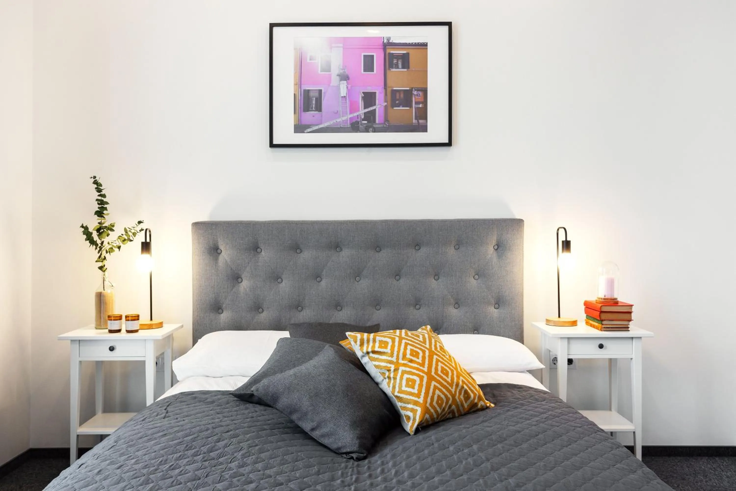 Bedroom, Bed in Kaunas Garden