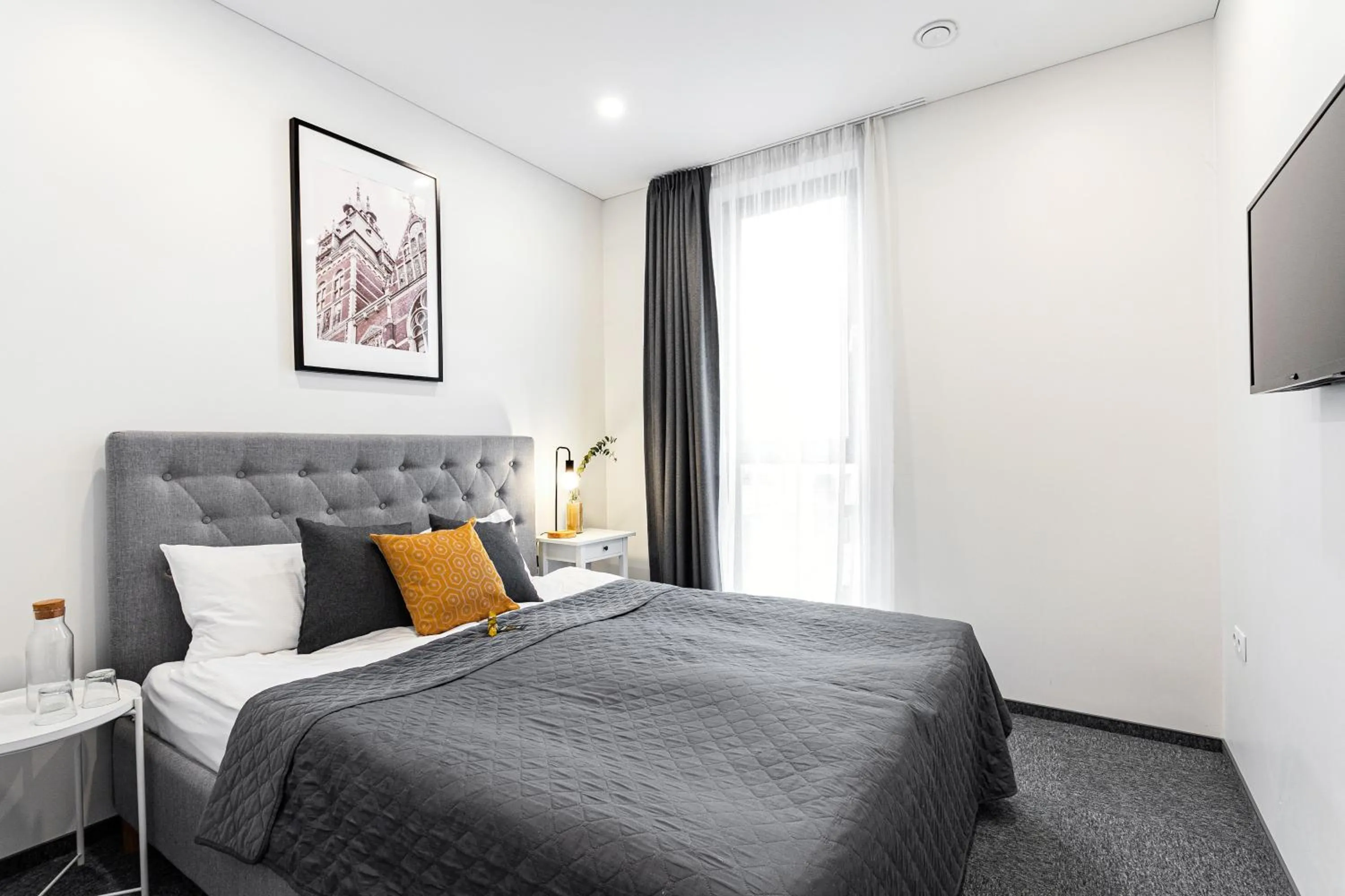 Bed in Kaunas Garden