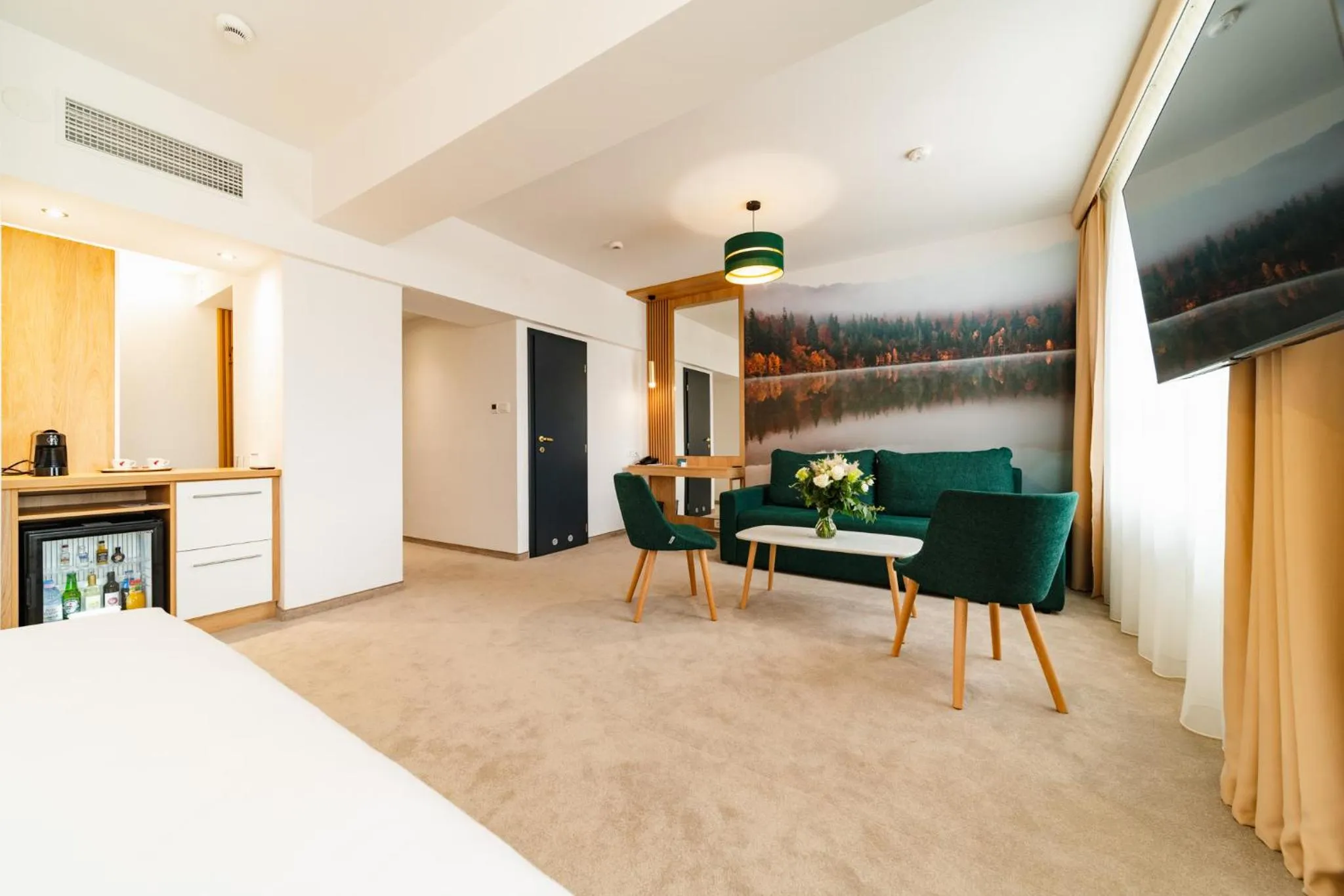 Living room in Hotel Küküllő - Târnava