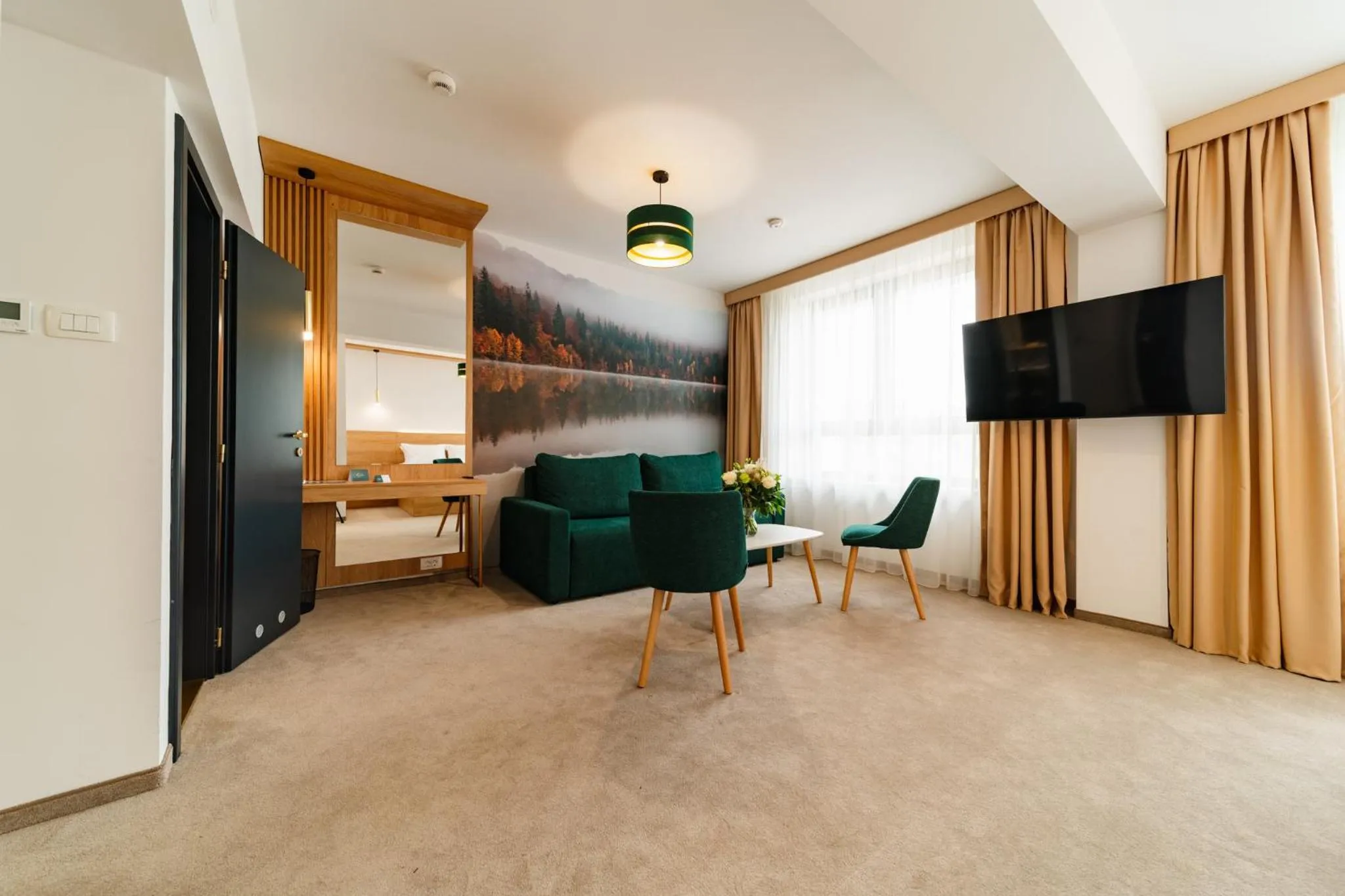 Bed in Hotel Küküllő - Târnava