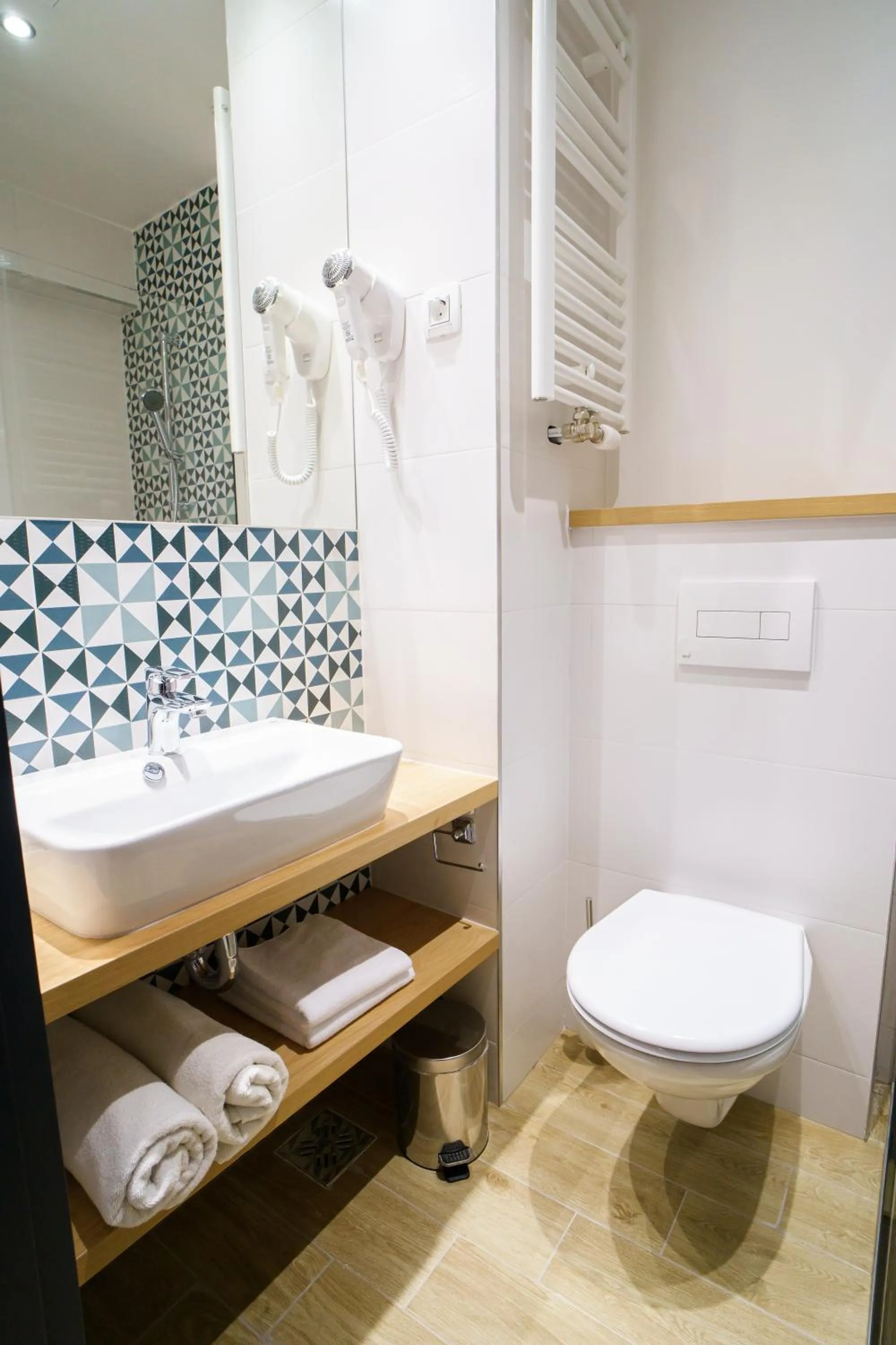 Bathroom in Hotel Küküllő - Târnava