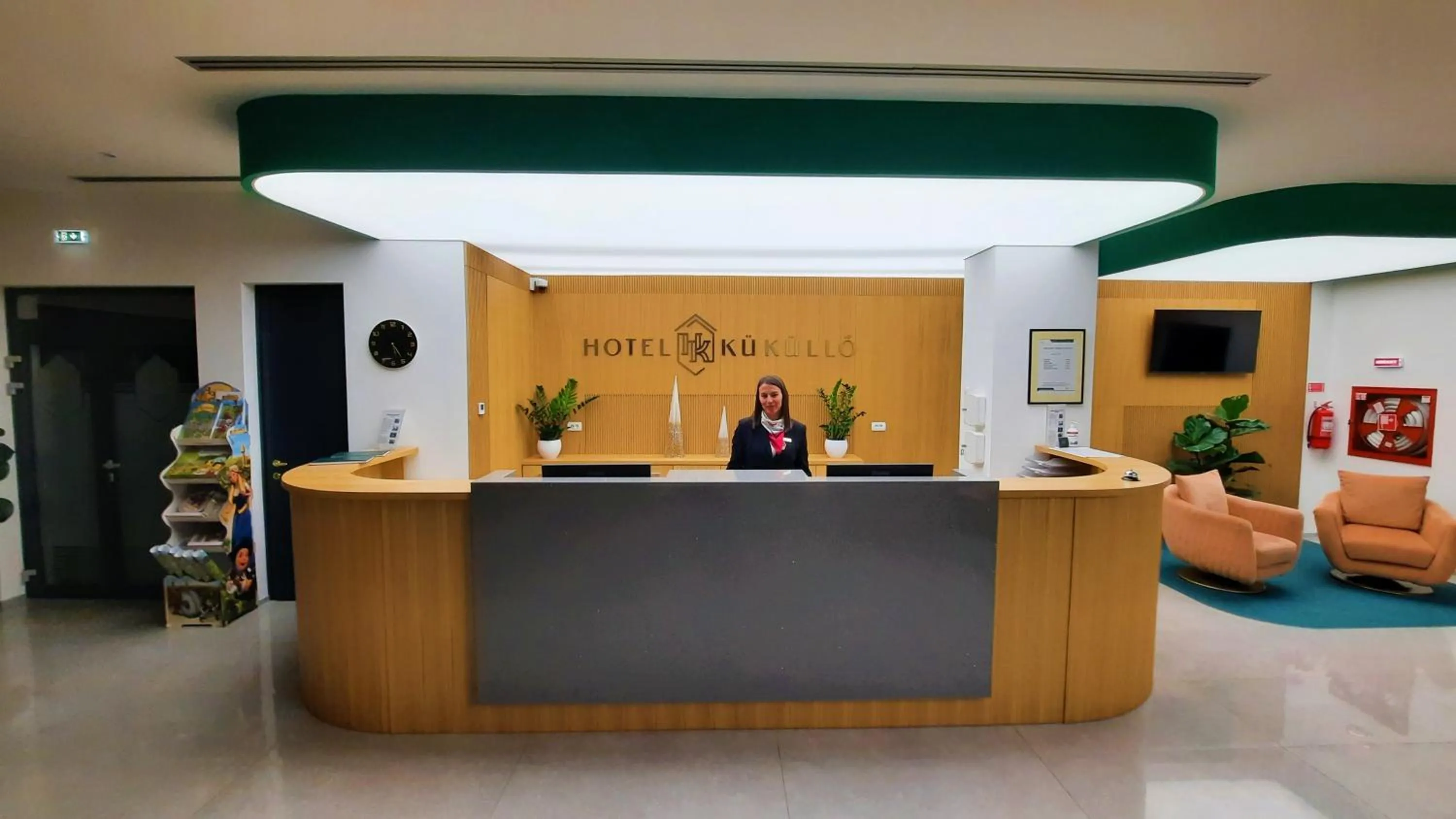 Lobby or reception in Hotel Küküllő - Târnava