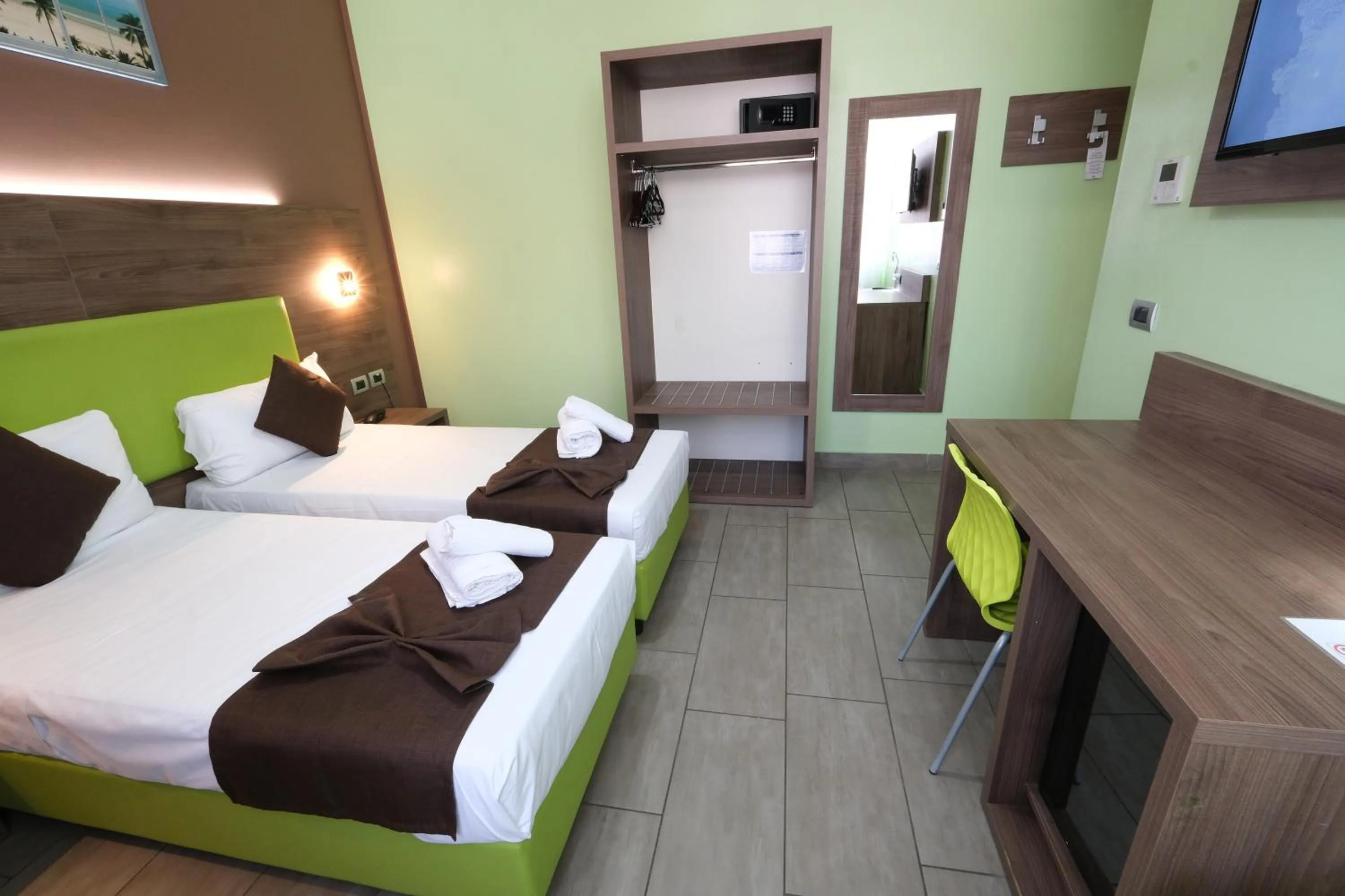 Bedroom, Bed in Hotel Giacosa