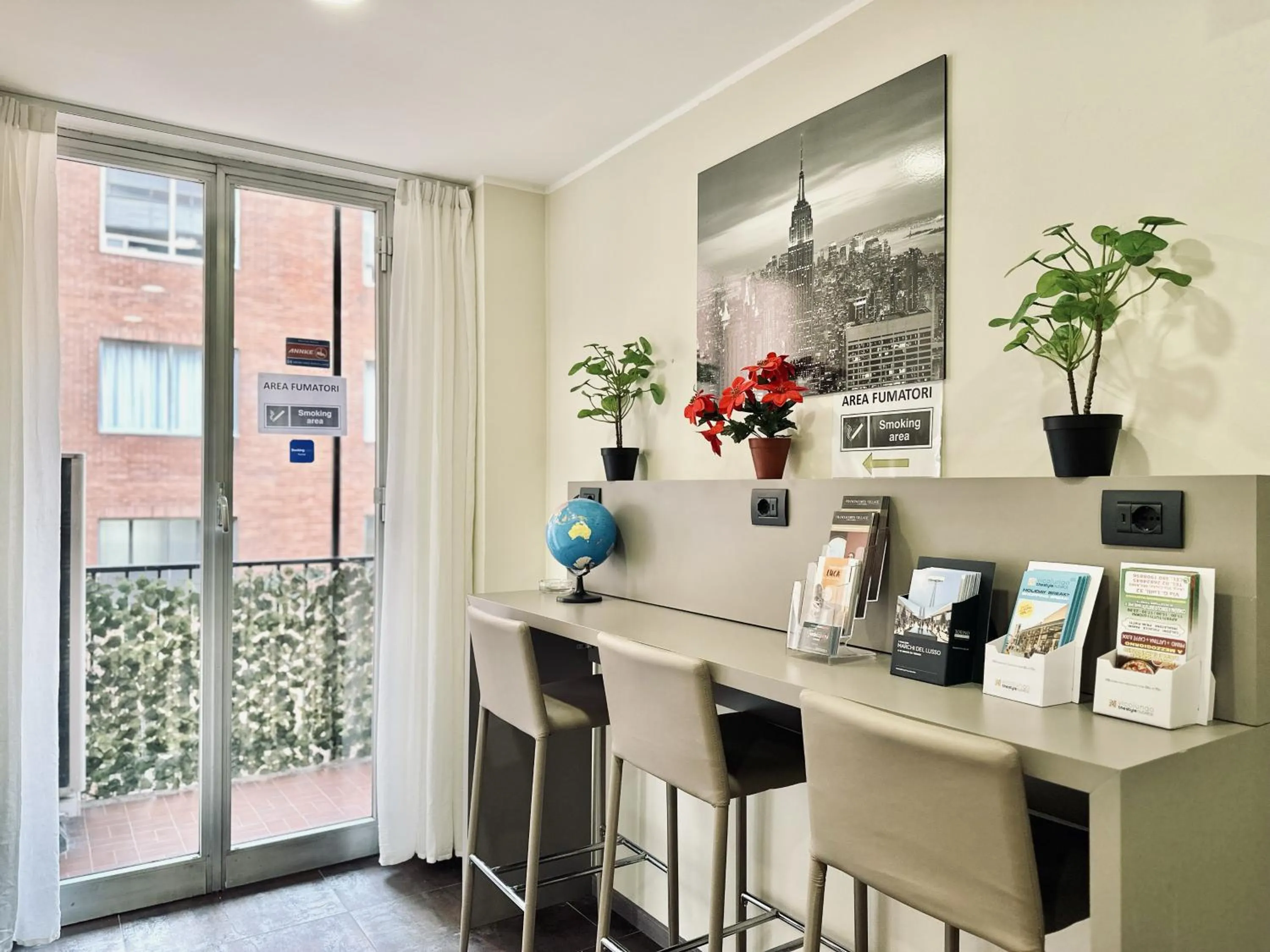 Area and facilities in Hotel Giacosa