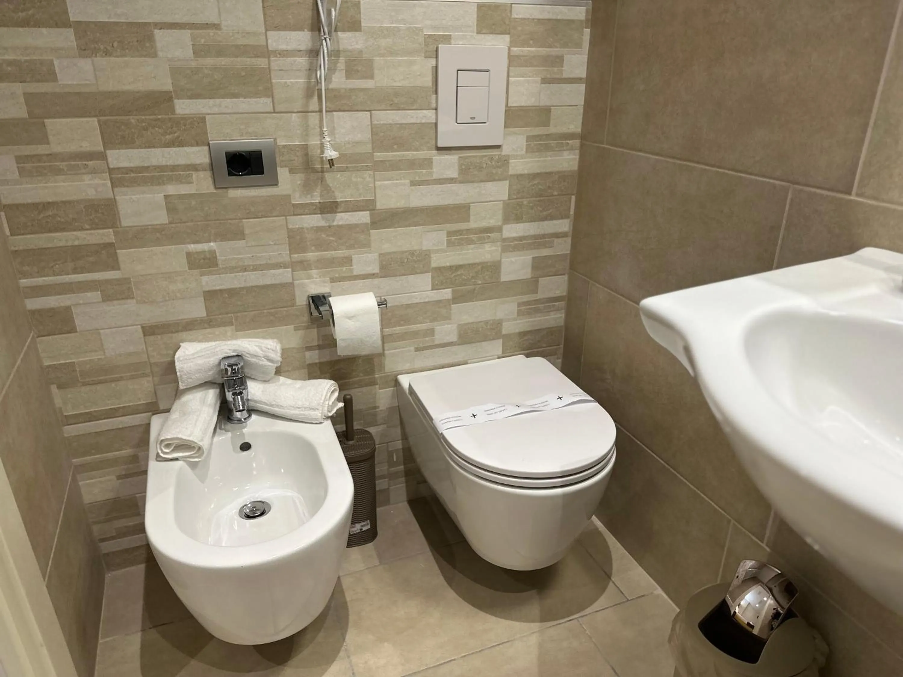 Bathroom in Hotel Giacosa