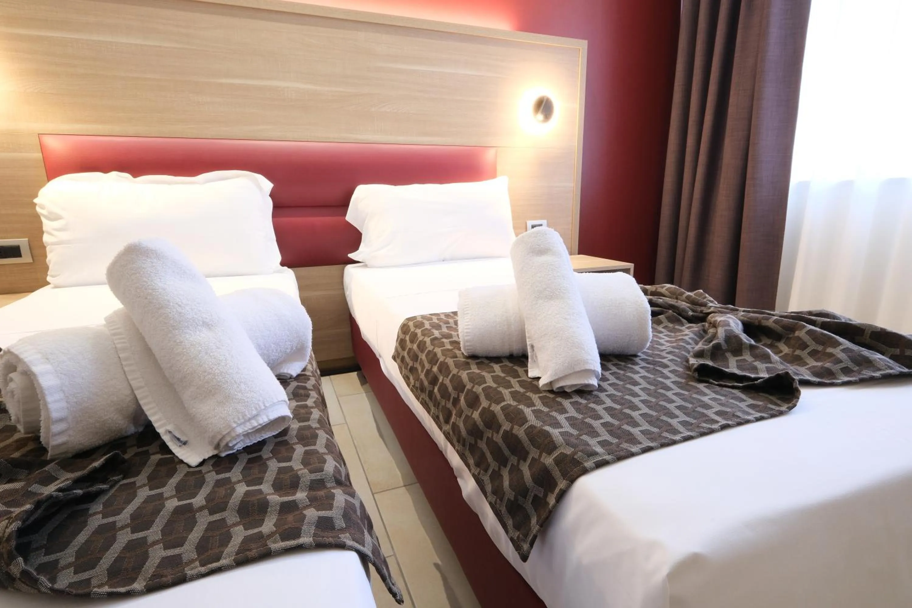 Bedroom, Bed in Hotel Giacosa